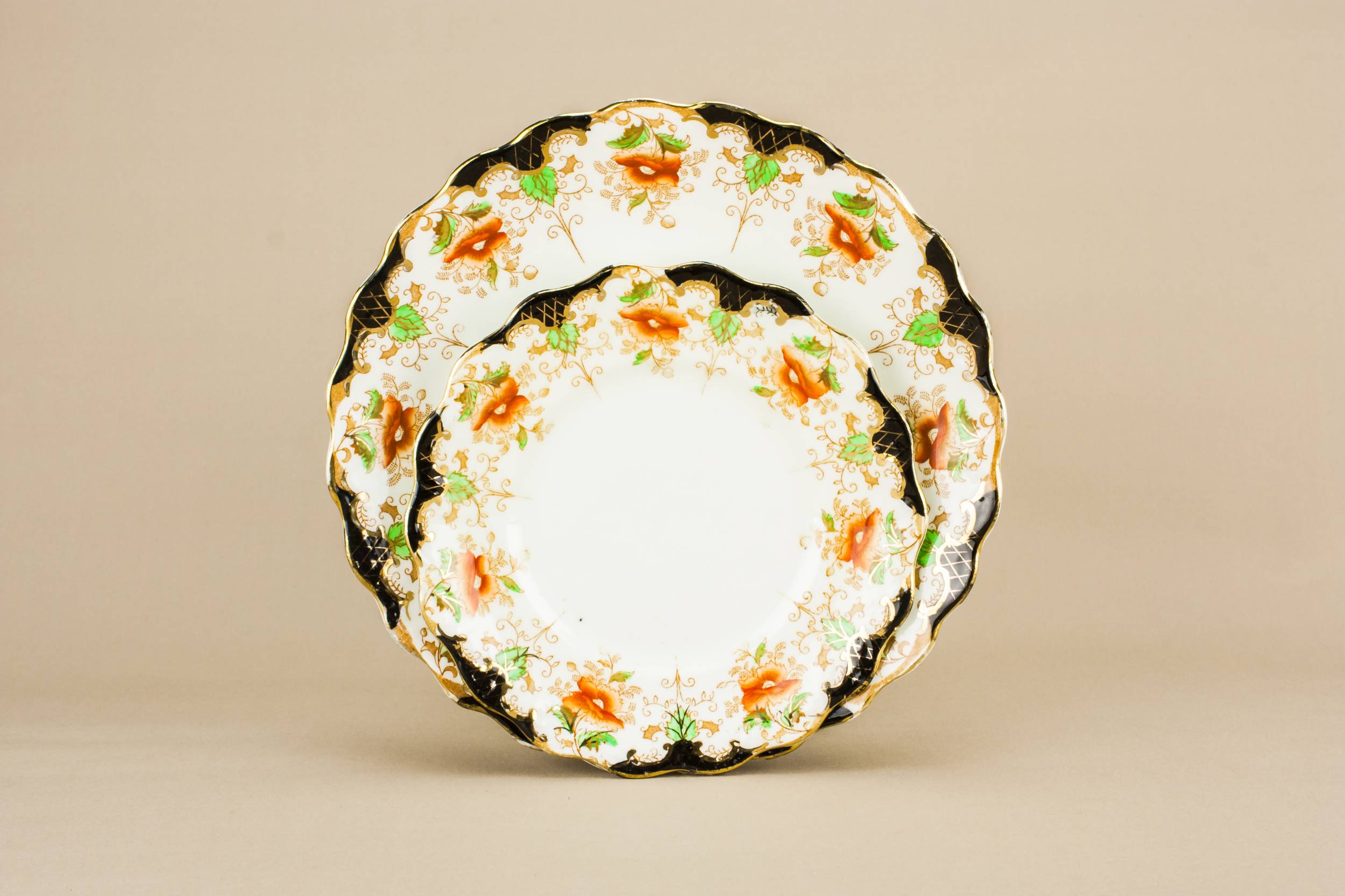 Neo-Classical Antique Small — Dessert plates set for 6