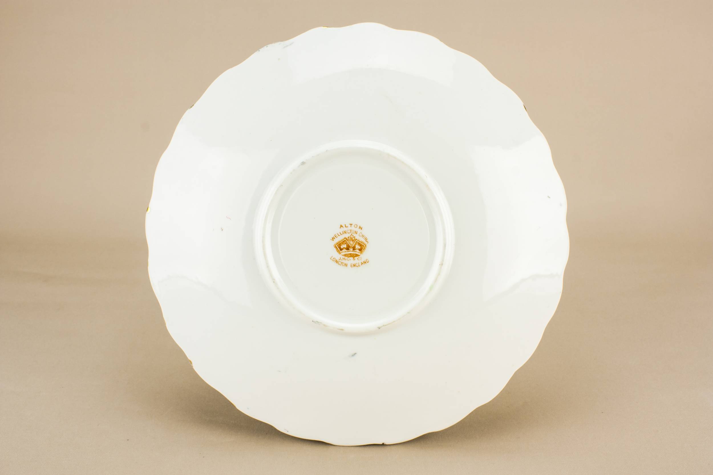 Neo-Classical Antique Small — Dessert plates set for 6 2