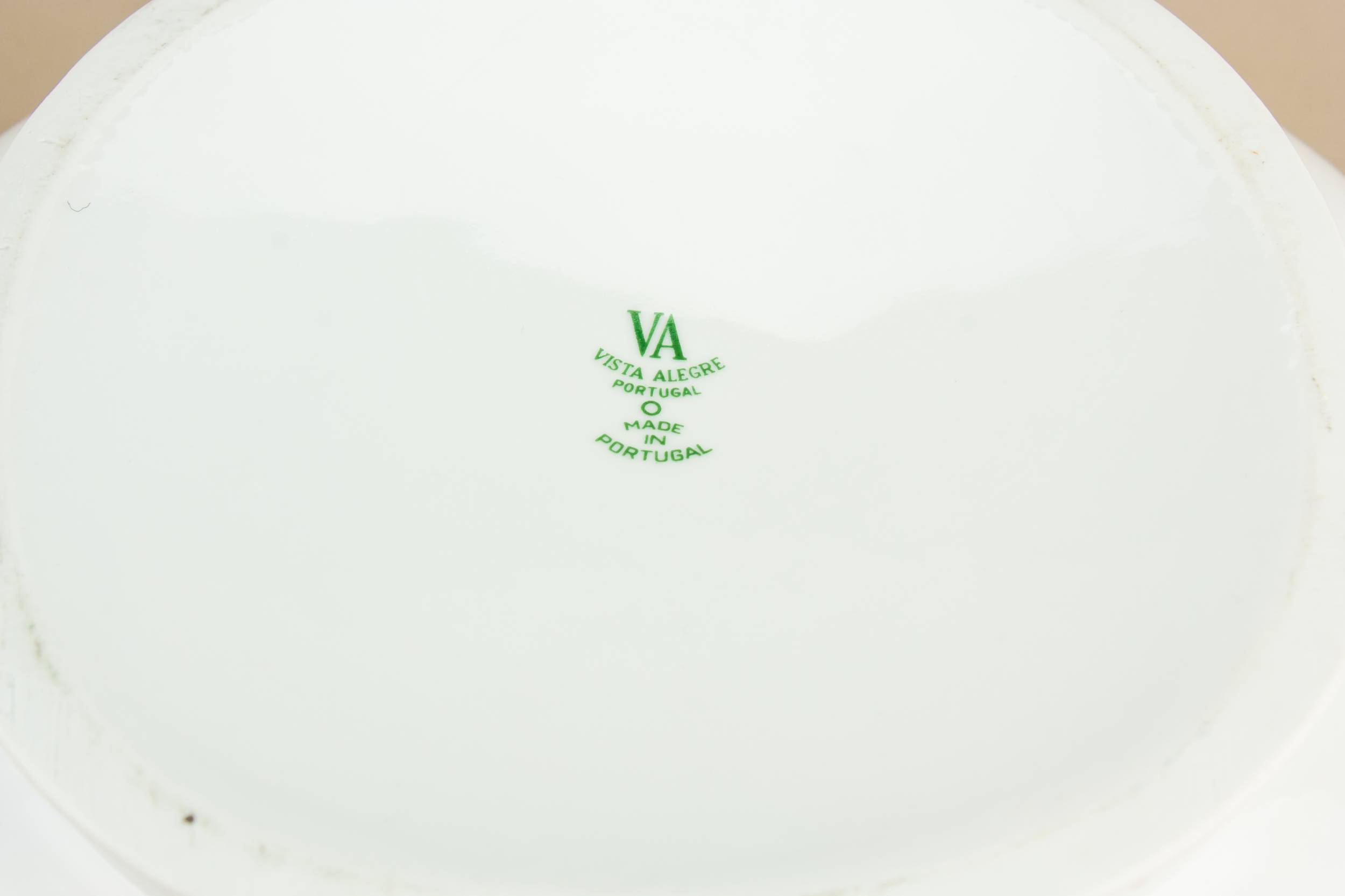Vintage Porcelain Floral — Vista Alegre porcelain turee 3