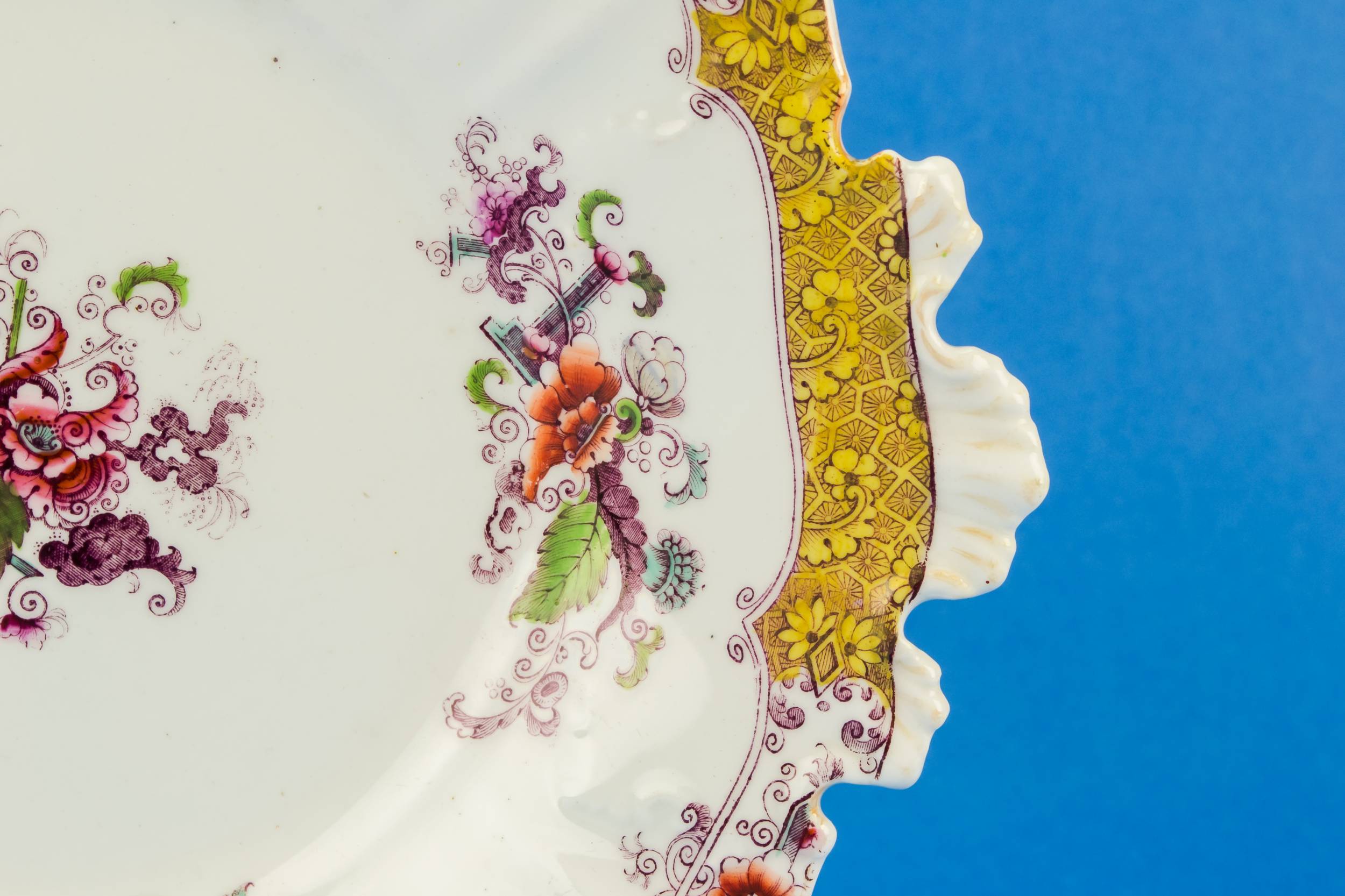 Beautiful High Victorian — 4 High Victorian plates 1