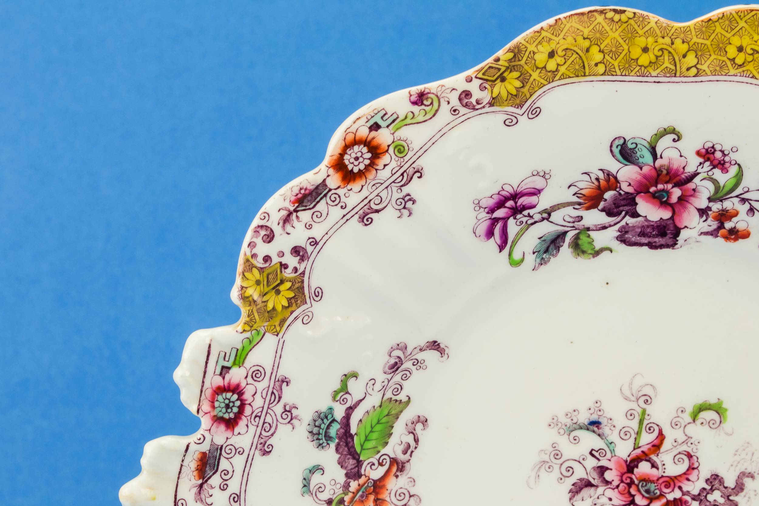 Beautiful High Victorian — 4 High Victorian plates 2
