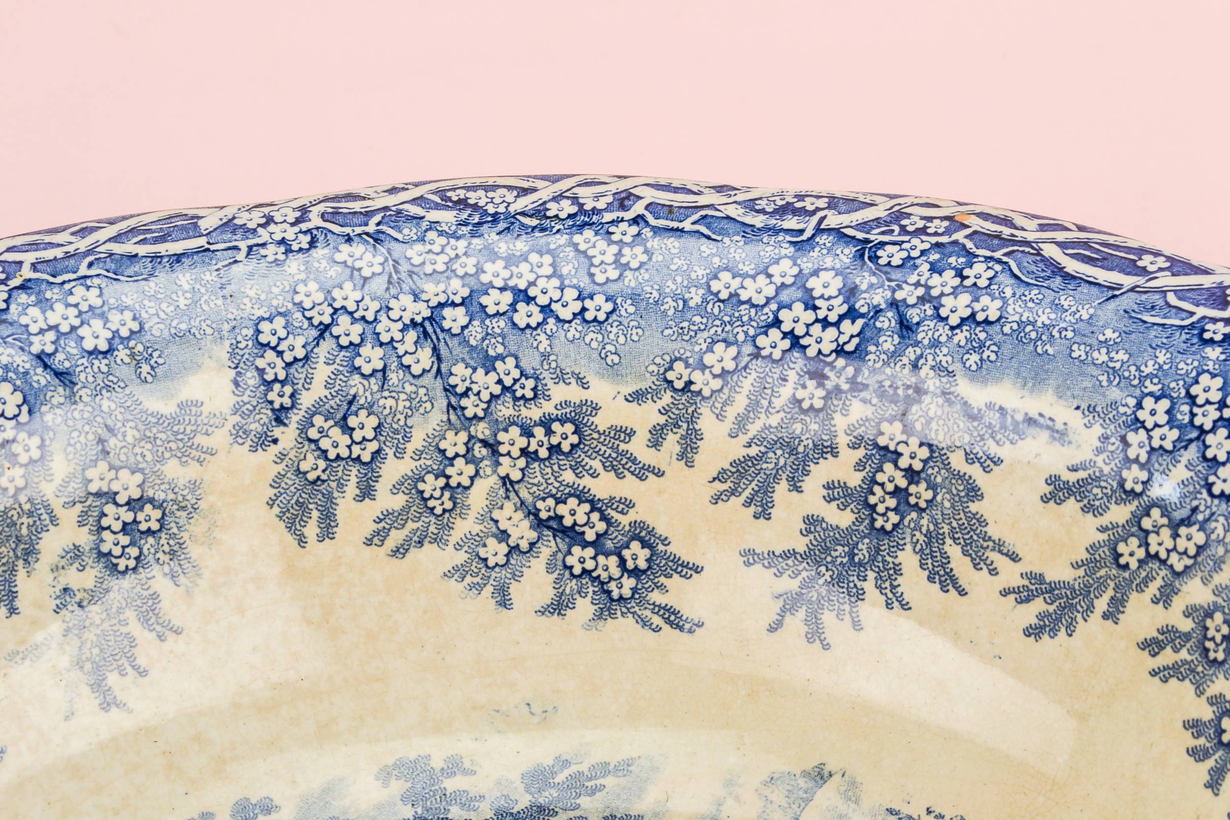 Shabby Chic Antique — High Victorian pottery bowl 3