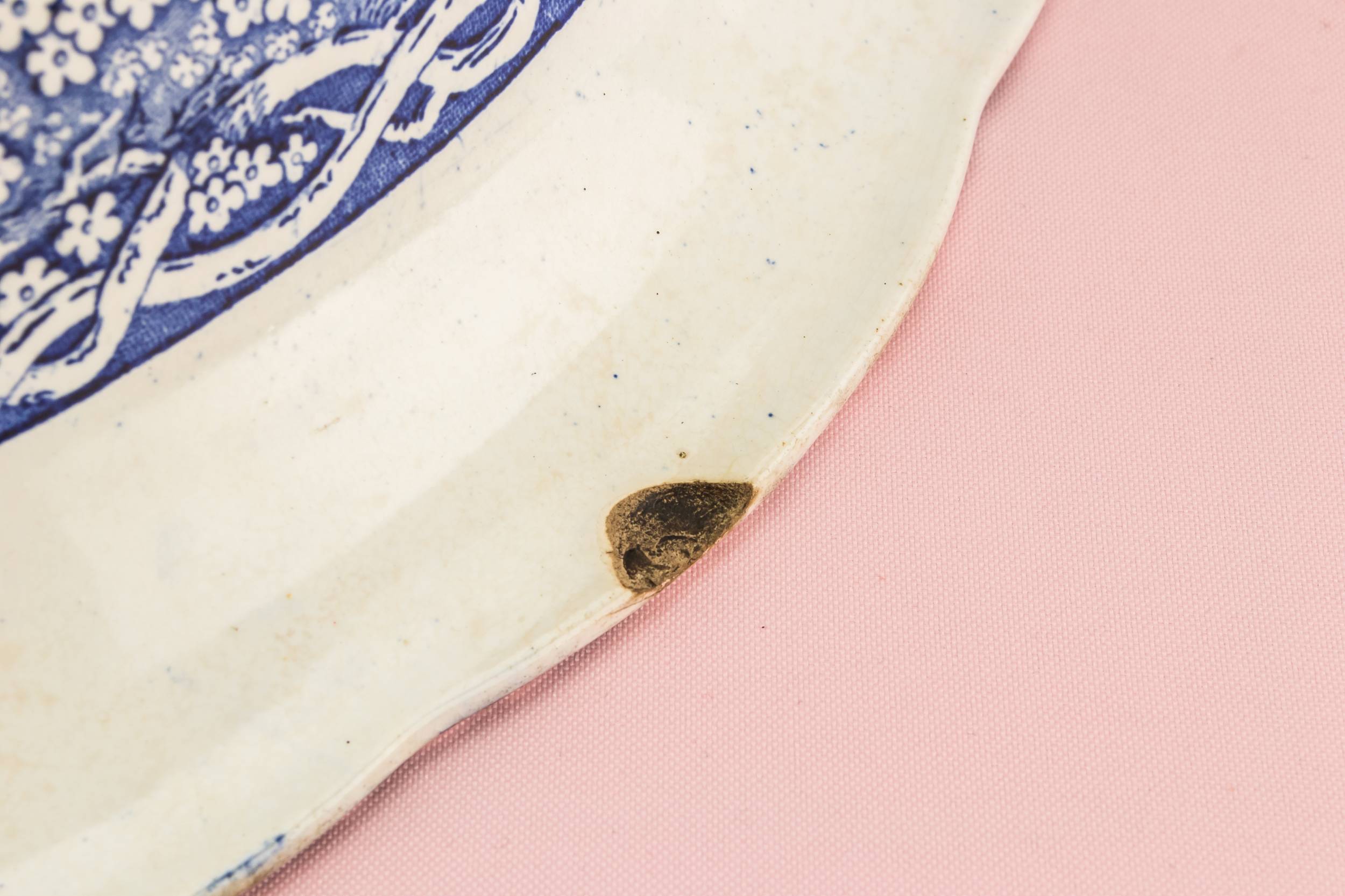 Shabby Chic Antique — High Victorian pottery bowl 4