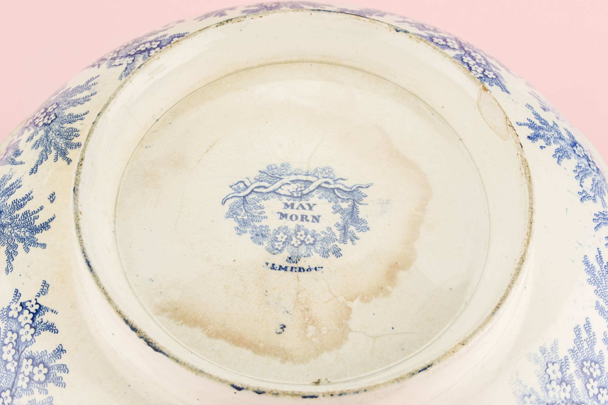 Shabby Chic Antique — High Victorian pottery bowl 5