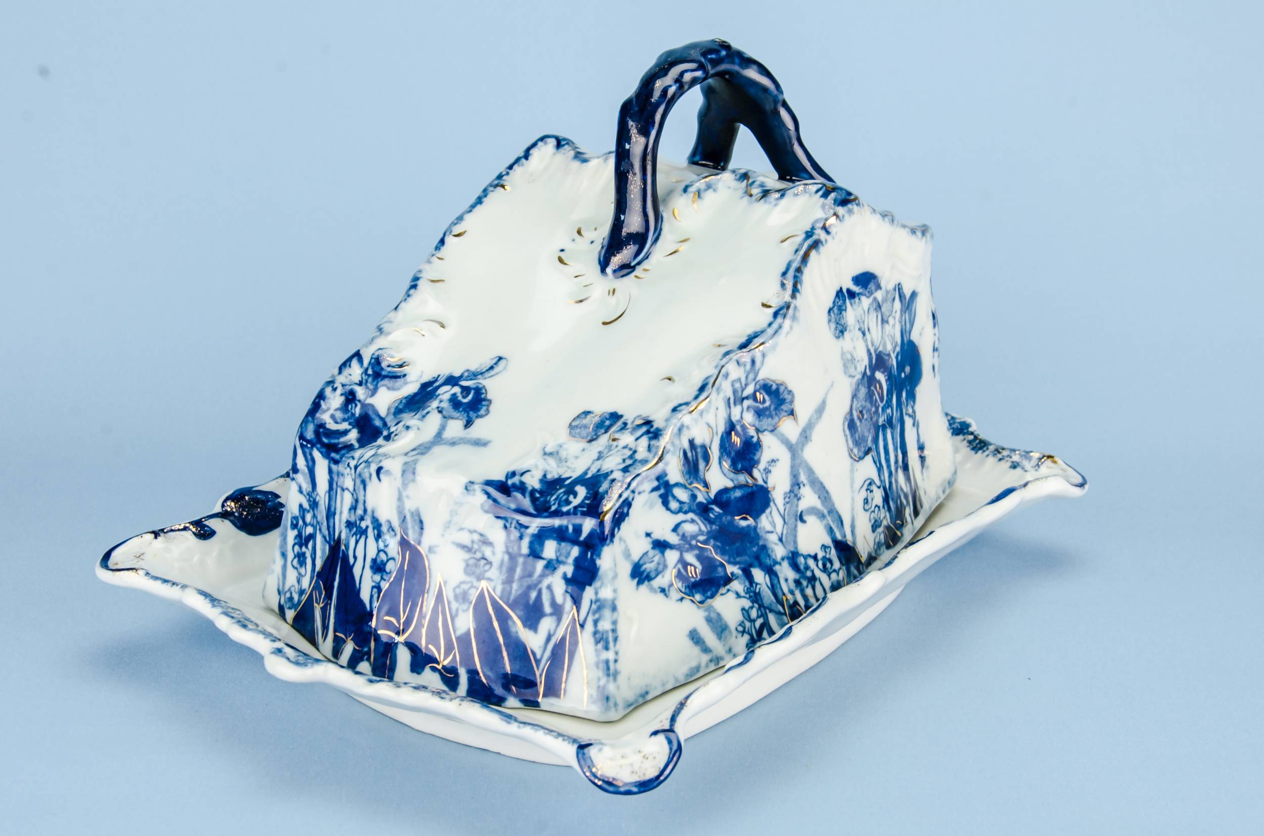 Blue And White — Blue and white cheese dish 1