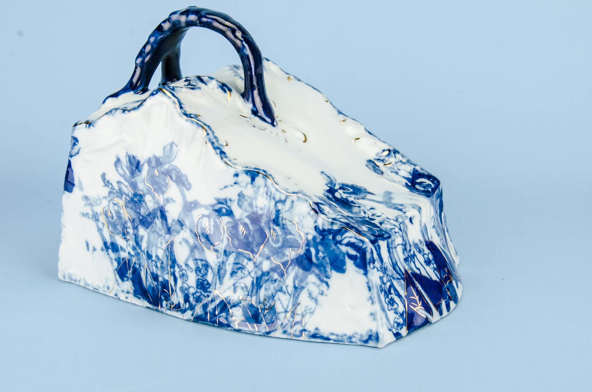 Blue And White — Blue and white cheese dish 5