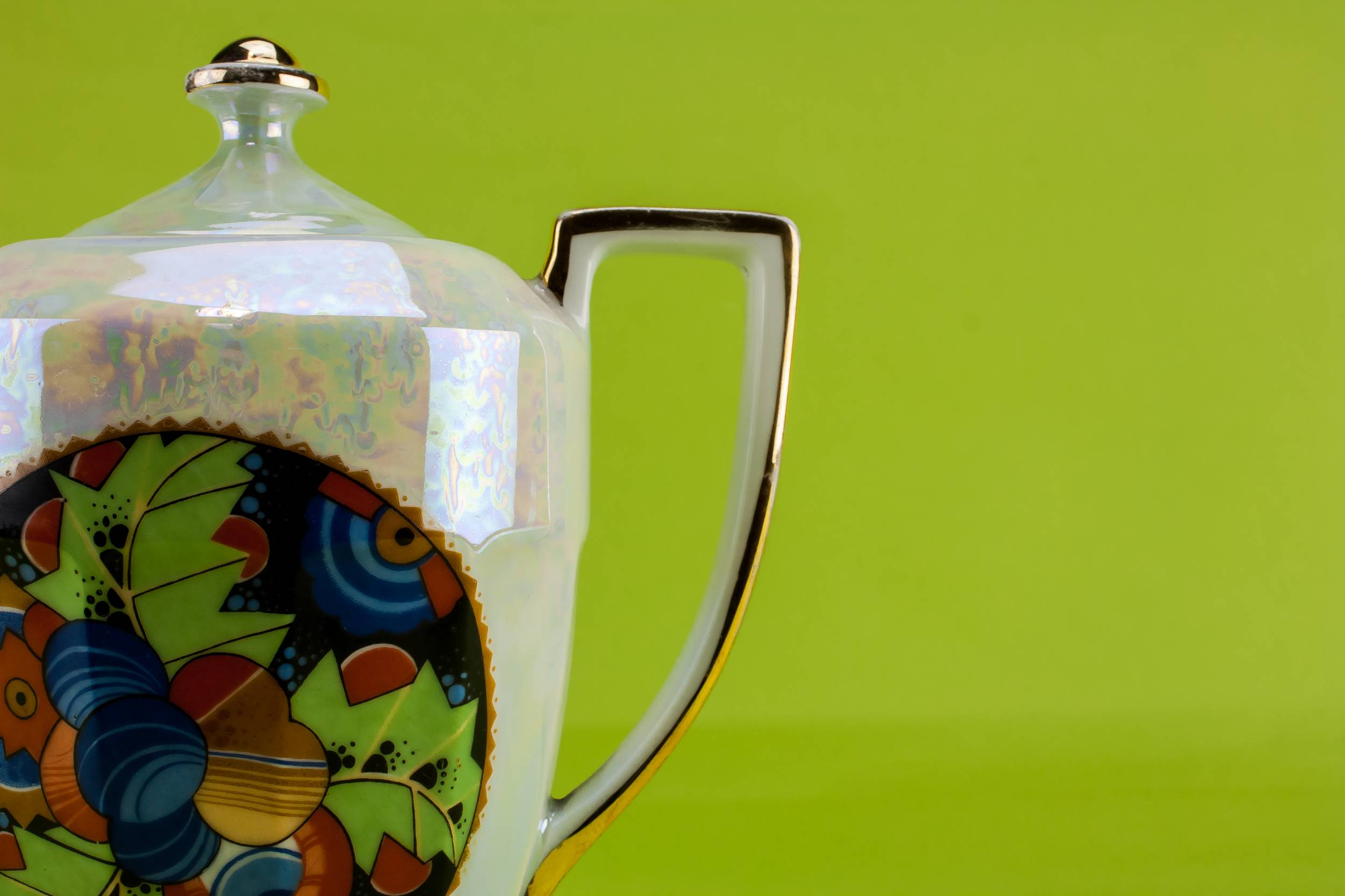 Persons Vintage Art — Art Deco coffee set for 6 4