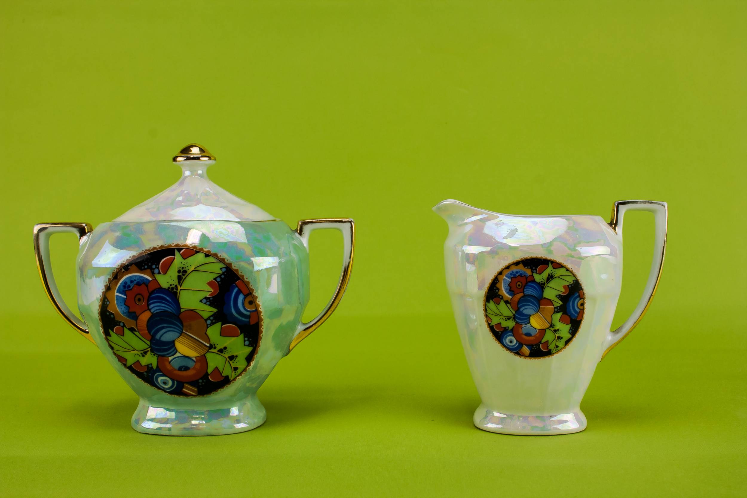 Persons Vintage Art — Art Deco coffee set for 6 7