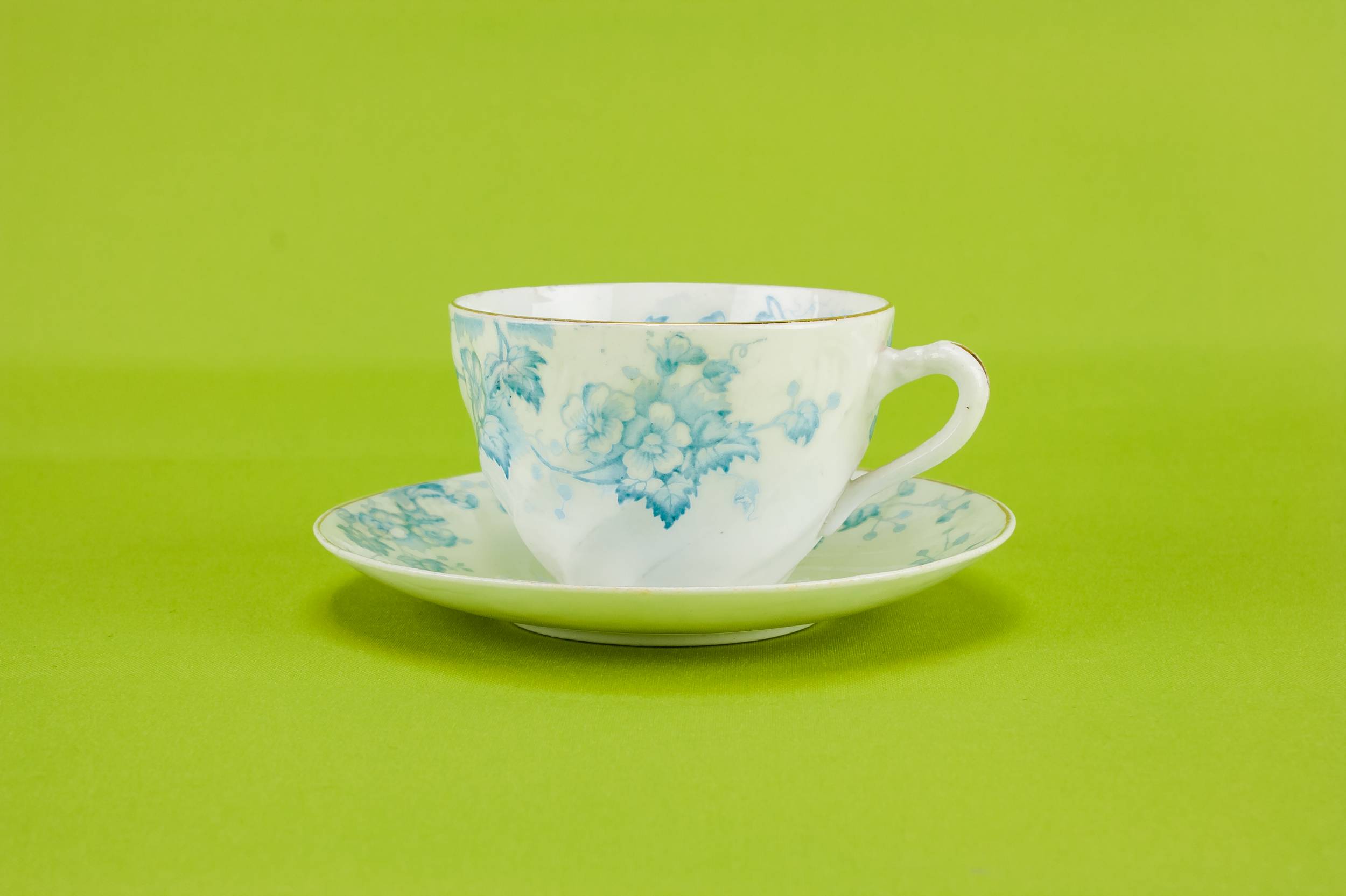 Persons Art Nouveau — Bone china tea set for six