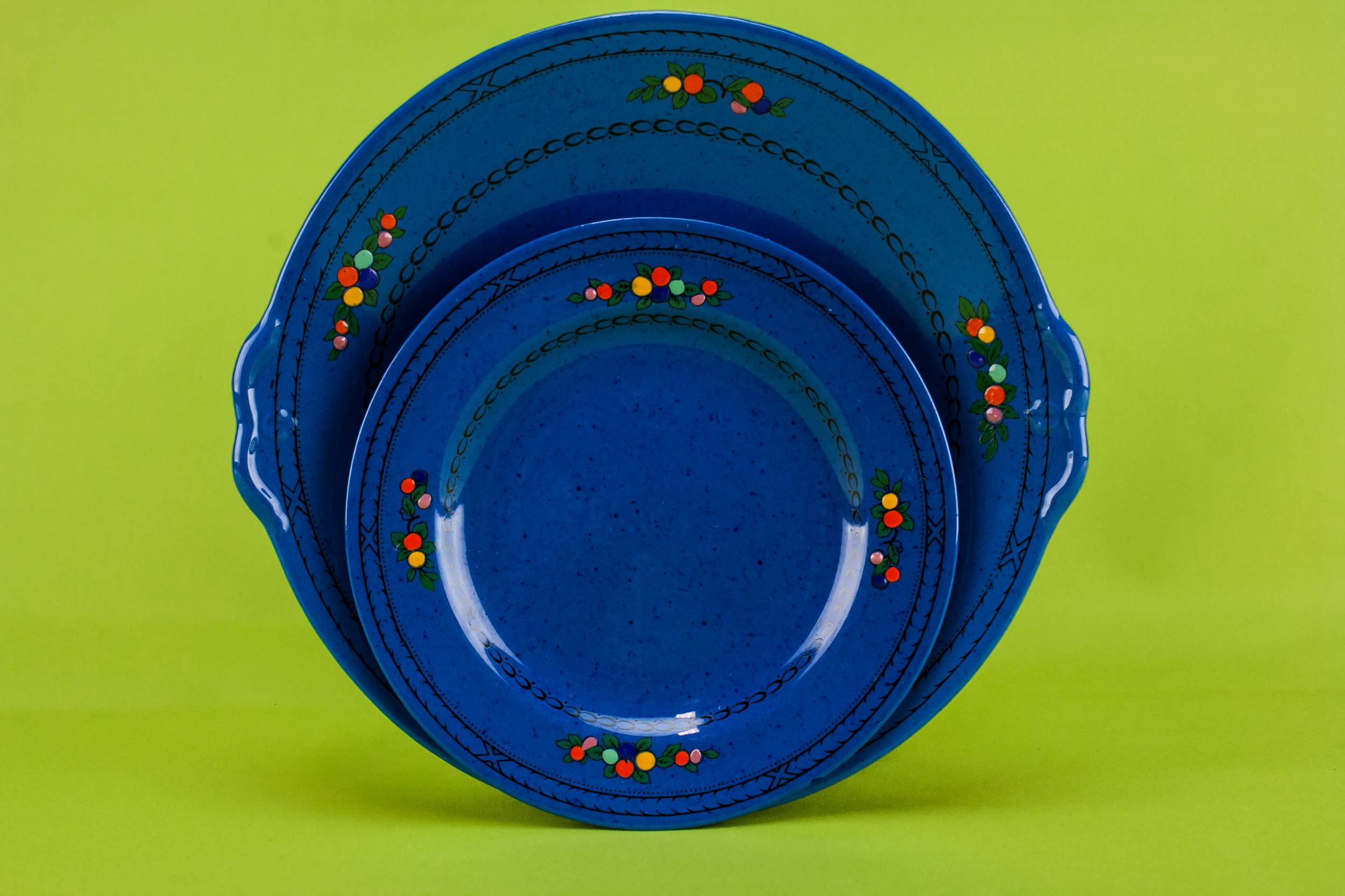 Persons Opulent Vintage — Art Deco blue tea set 1