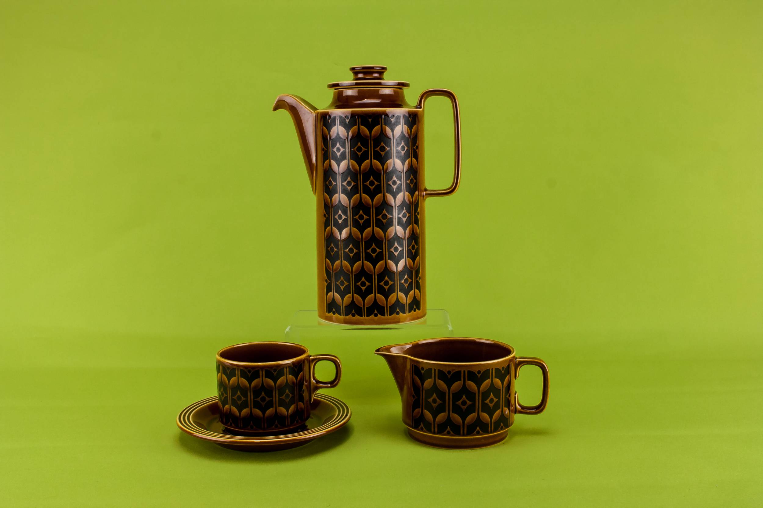 Persons Slick Vintage — Six persons coffee set