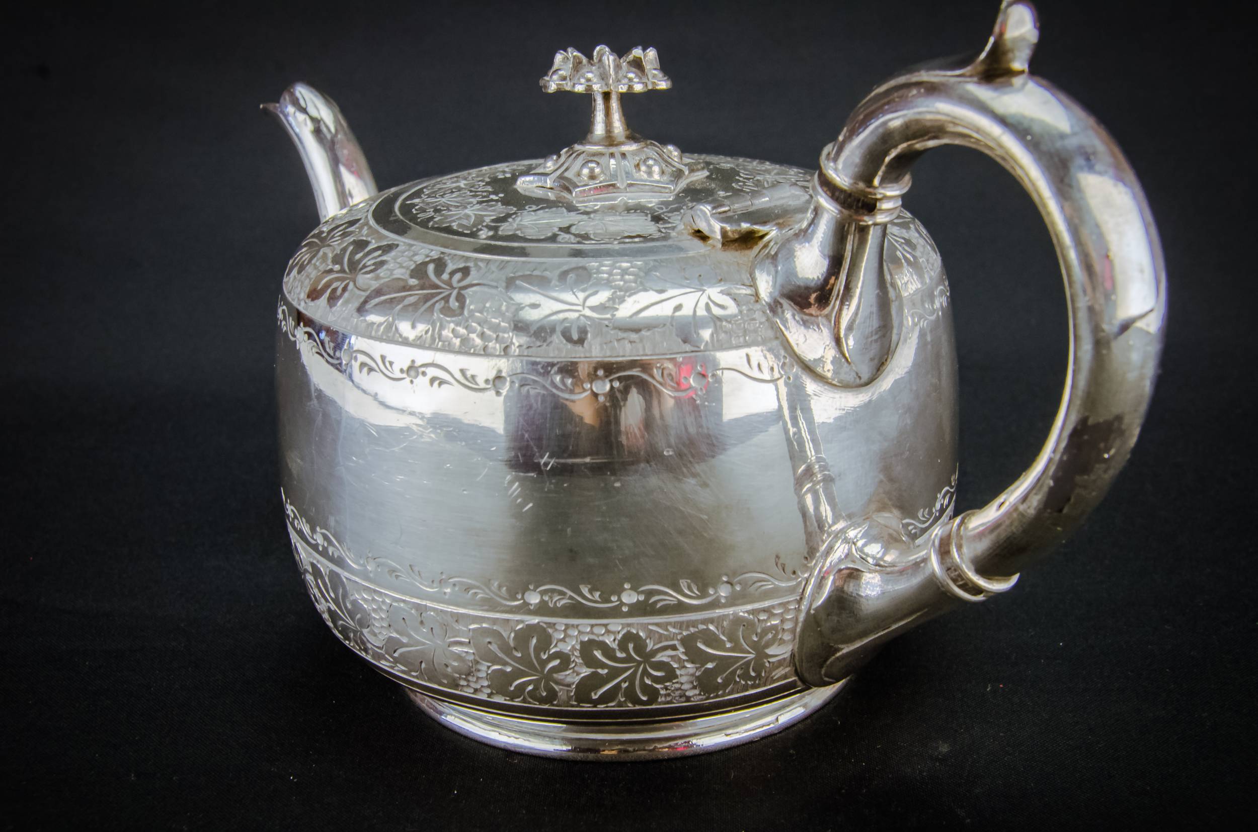 Luxurious Antique TEAPOT — Victorian teapot 0.6L 5