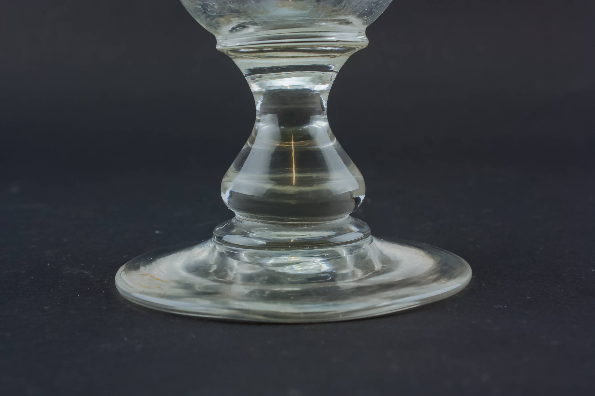 Victorian Crystal Dessert — Panelled wine glass 3