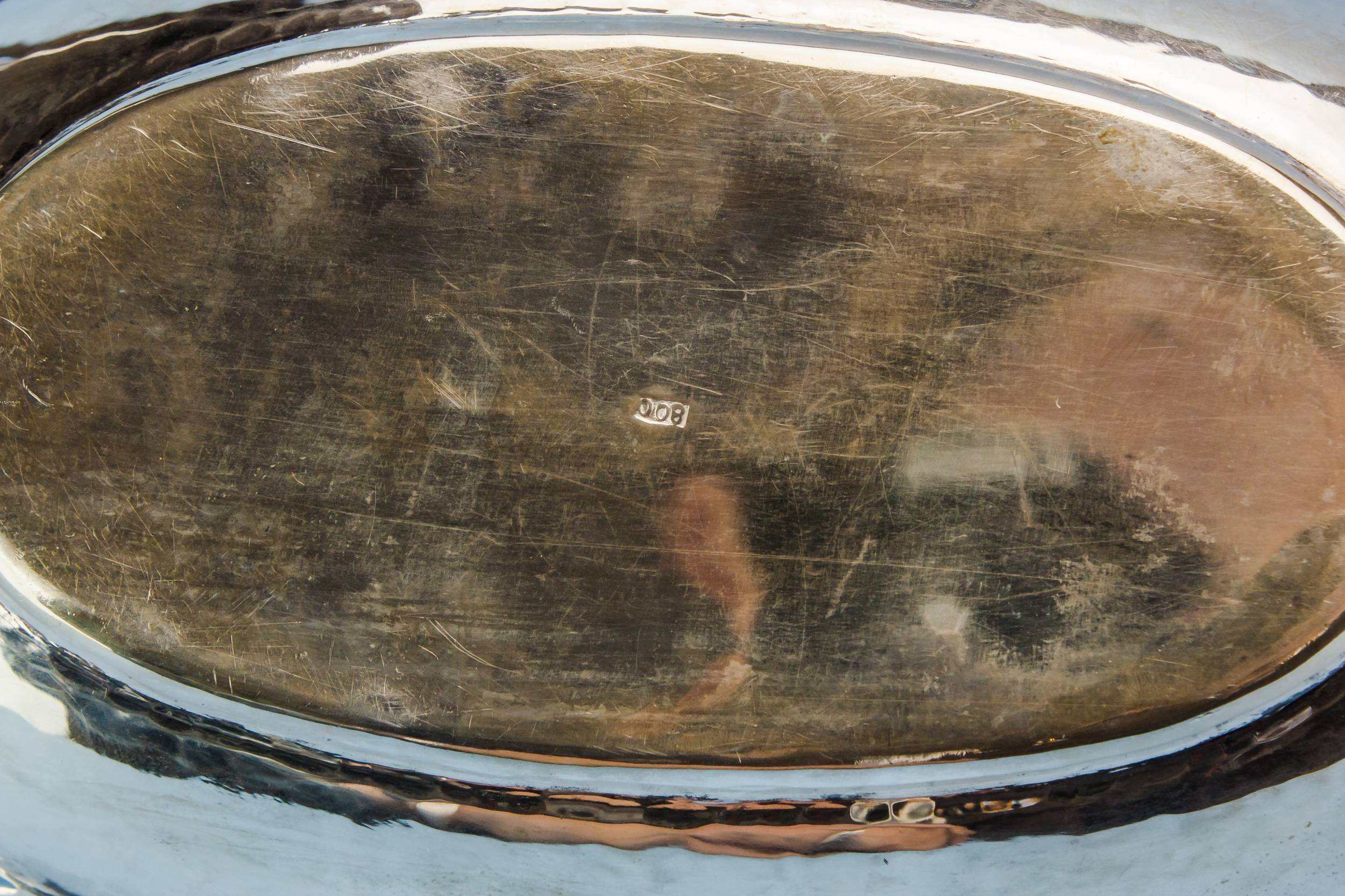 Vintage Elegant Scrolls — Small silver bowl 3