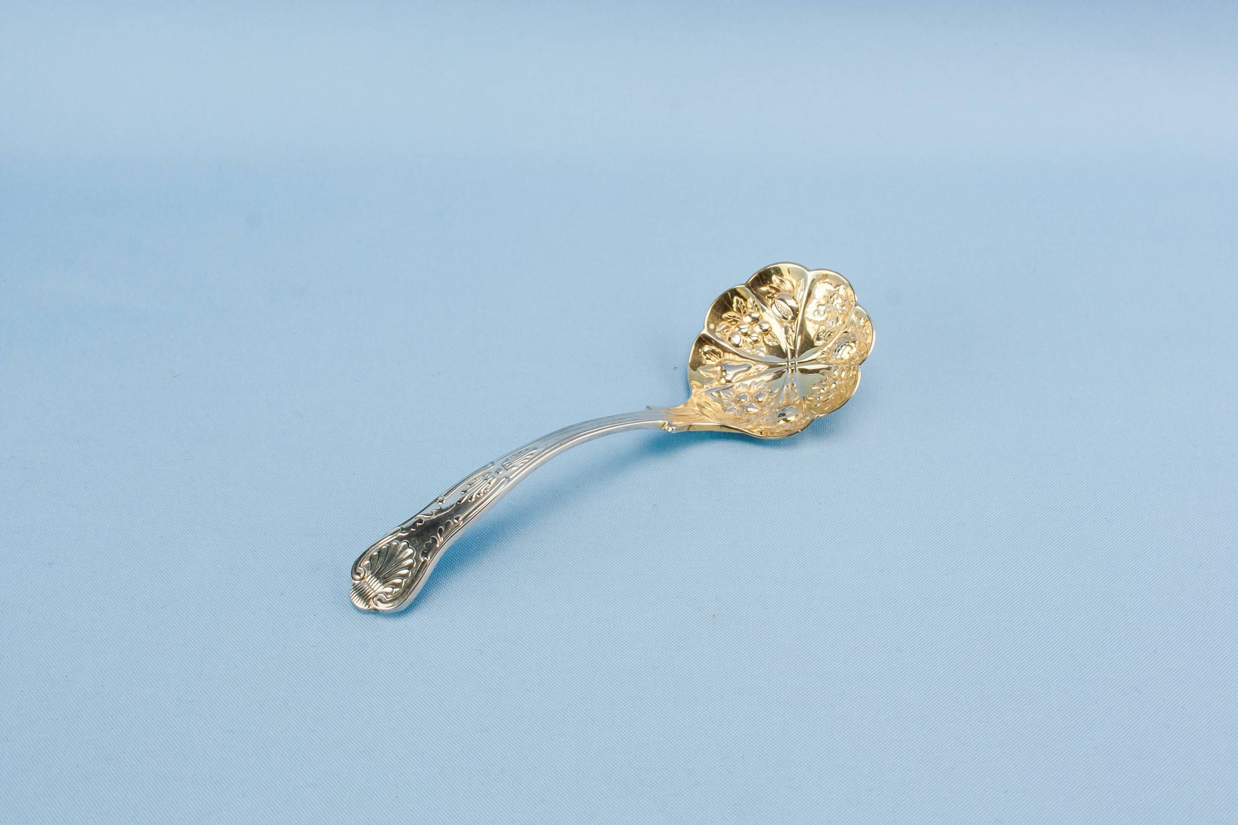 Vintage Opulent Silver — Small dessert serving spoon
