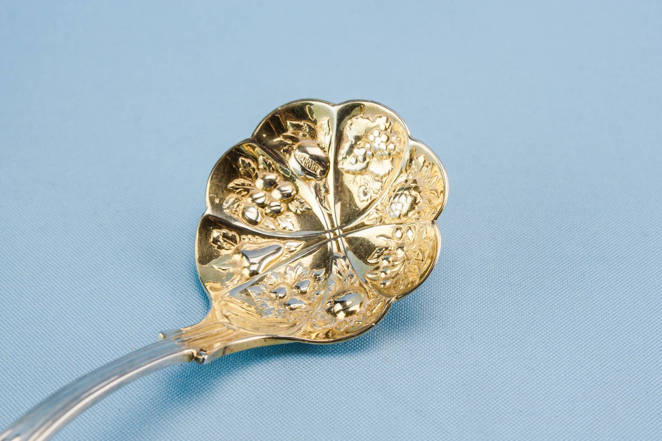 Vintage Opulent Silver — Small dessert serving spoon 2
