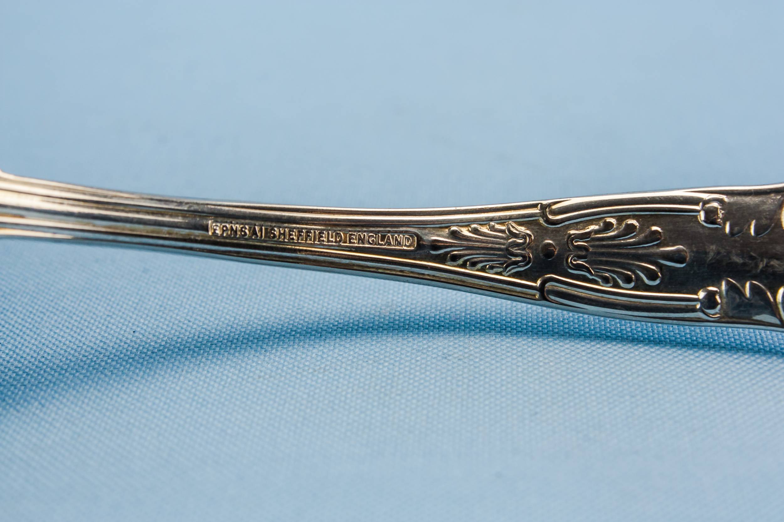 Vintage Opulent Silver — Small dessert serving spoon 4
