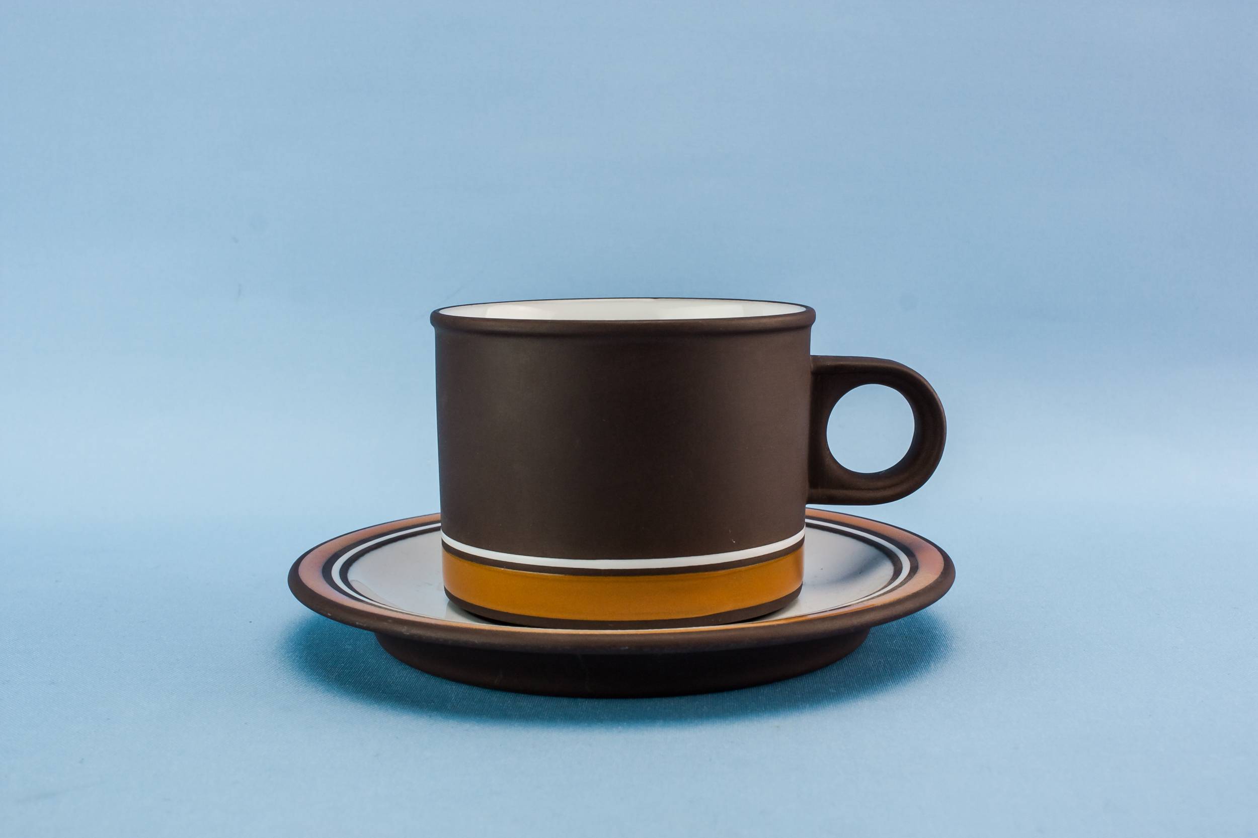Persons Slick Modernist — Pottery tea set for six