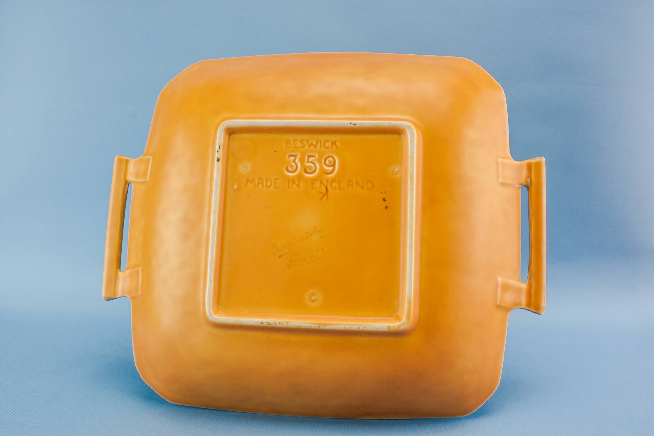 Art Deco Vintage — Art Deco pottery serving dish 2