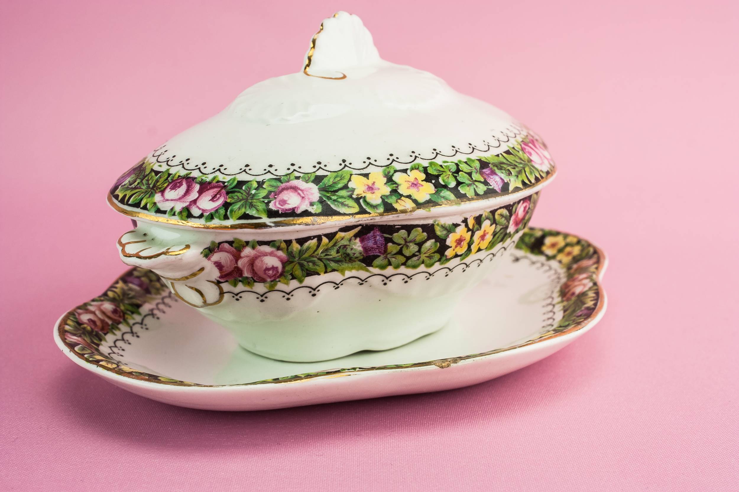 Toy Doll House — Toy dinner set 4