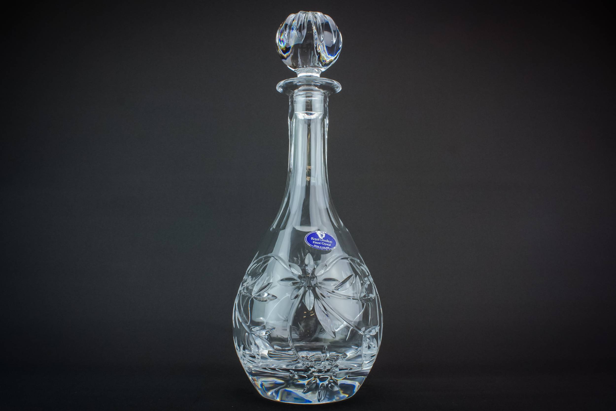 Vintage Ovoid DECANTER — Royal Doulton port decanter 3