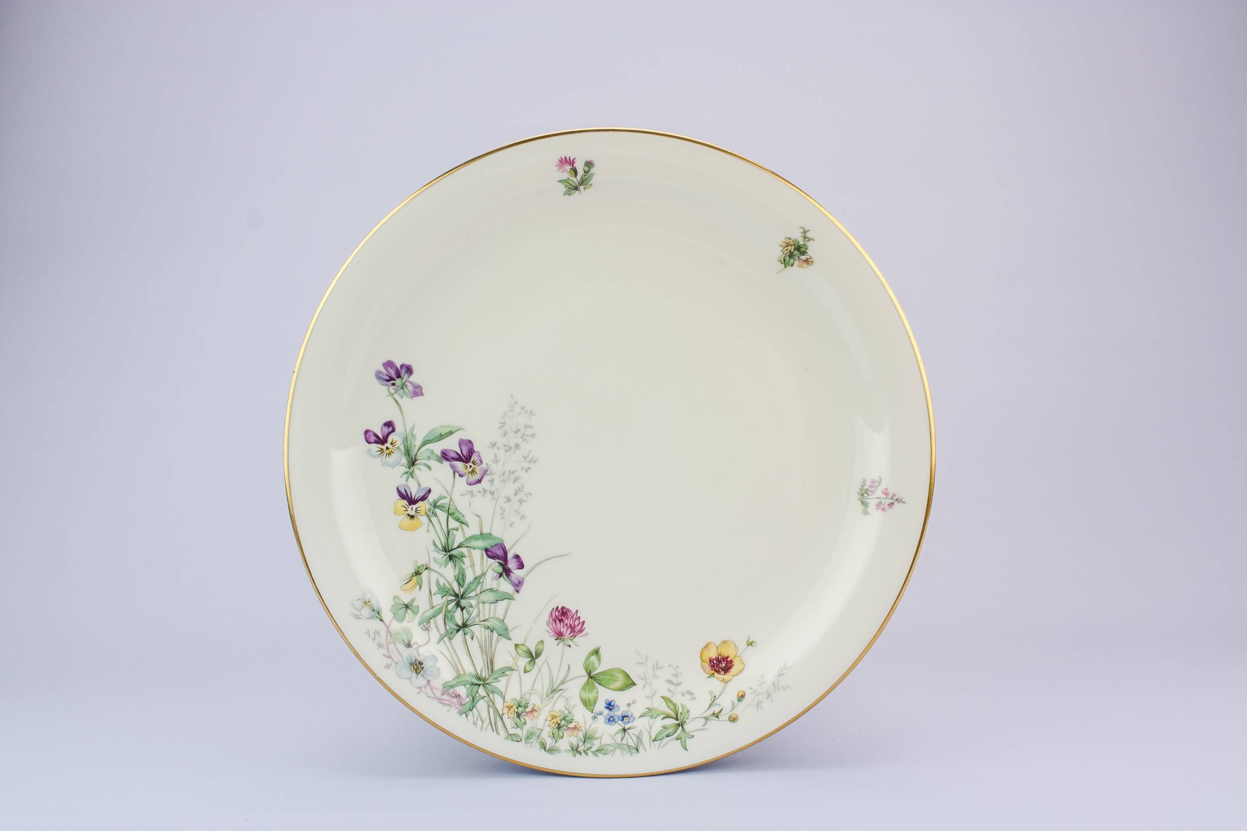Classical Retro Floral — 6 Krautheim dinner plates