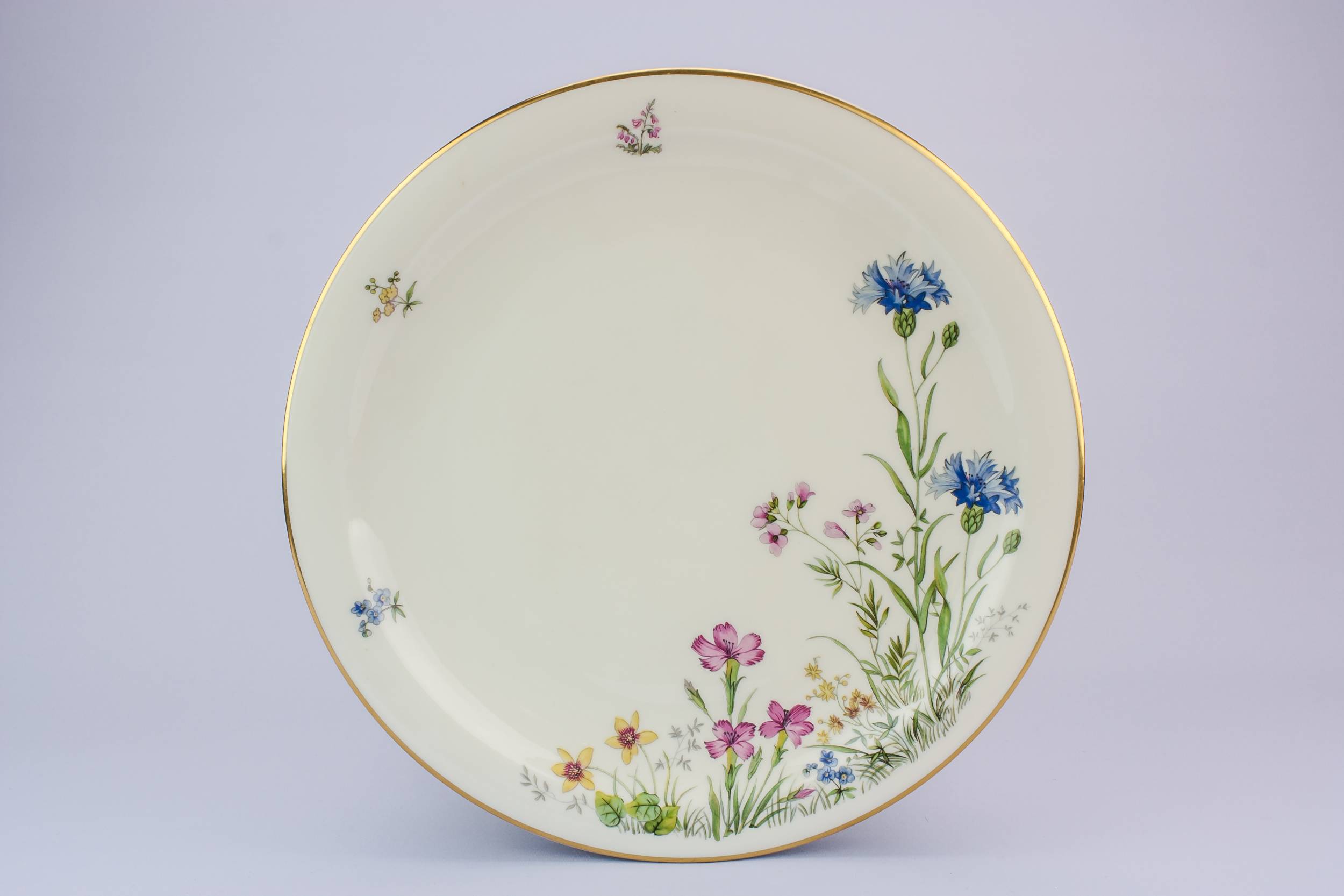 Classical Retro Floral — 6 Krautheim dinner plates 1