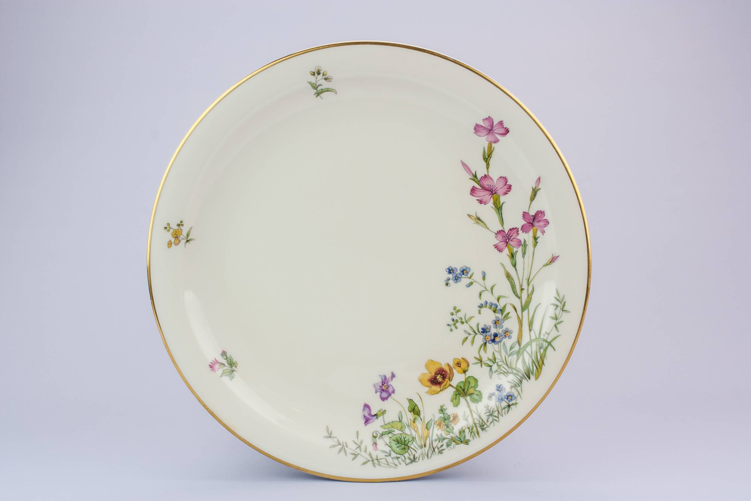 Classical Retro Floral — 6 Krautheim dinner plates 4