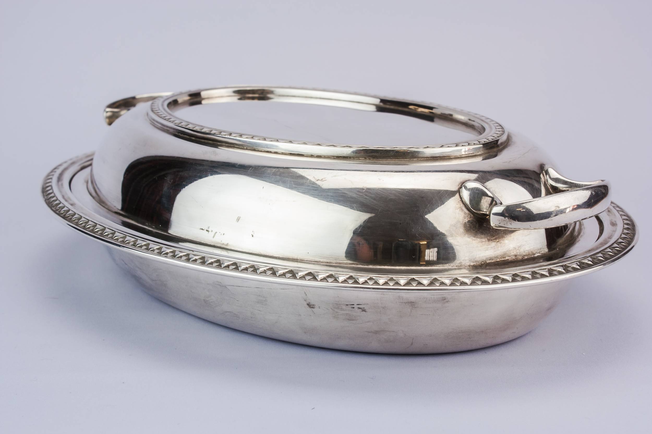Vintage Neo-Classical Serving — Walker & Hall serving bowl 1
