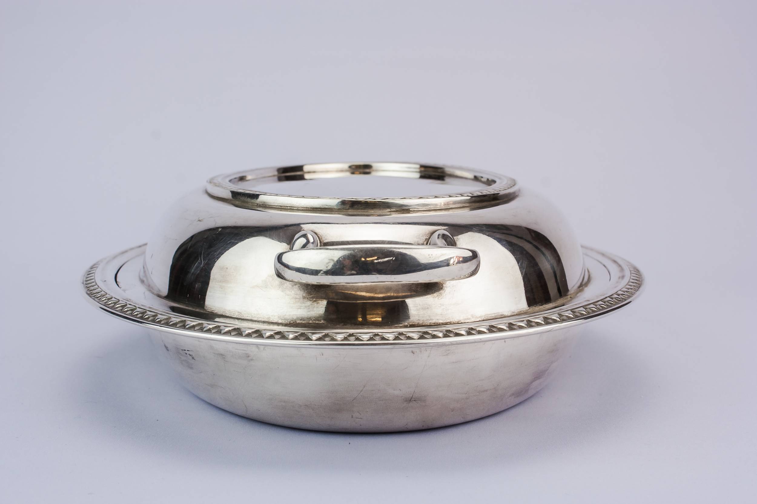 Vintage Neo-Classical Serving — Walker & Hall serving bowl 2
