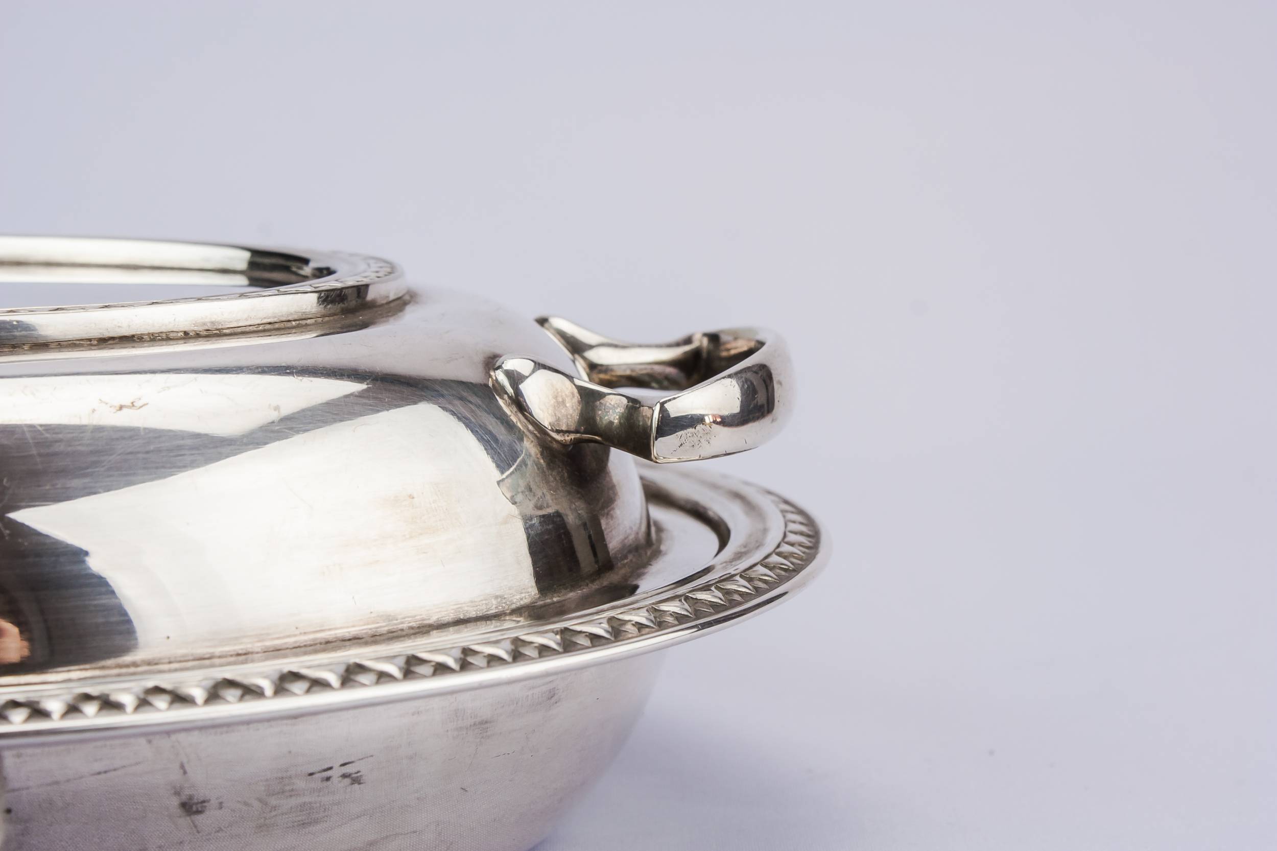 Vintage Neo-Classical Serving — Walker & Hall serving bowl 3