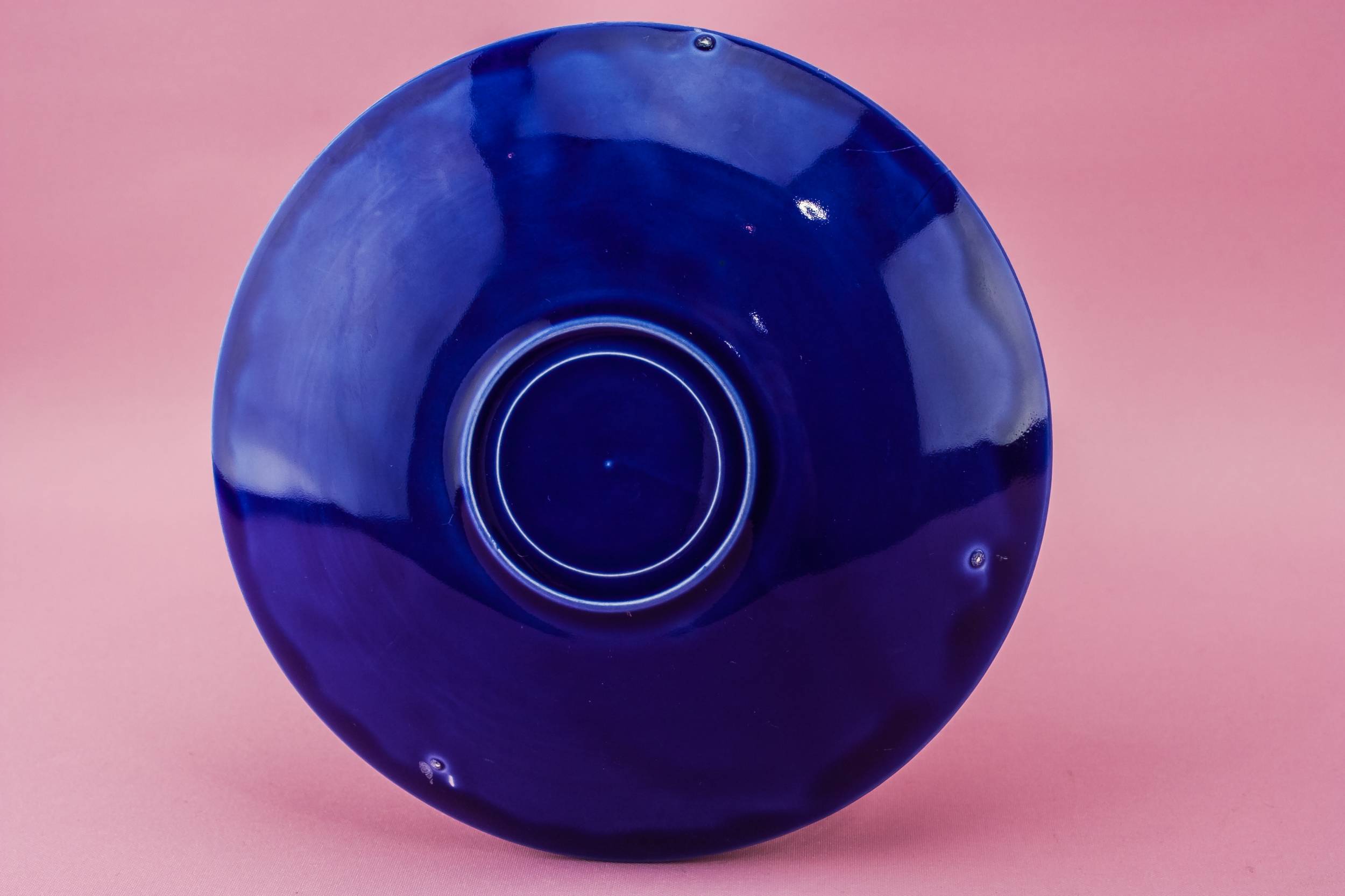 Persons Spectacular Pottery — Blue tea set for four 3