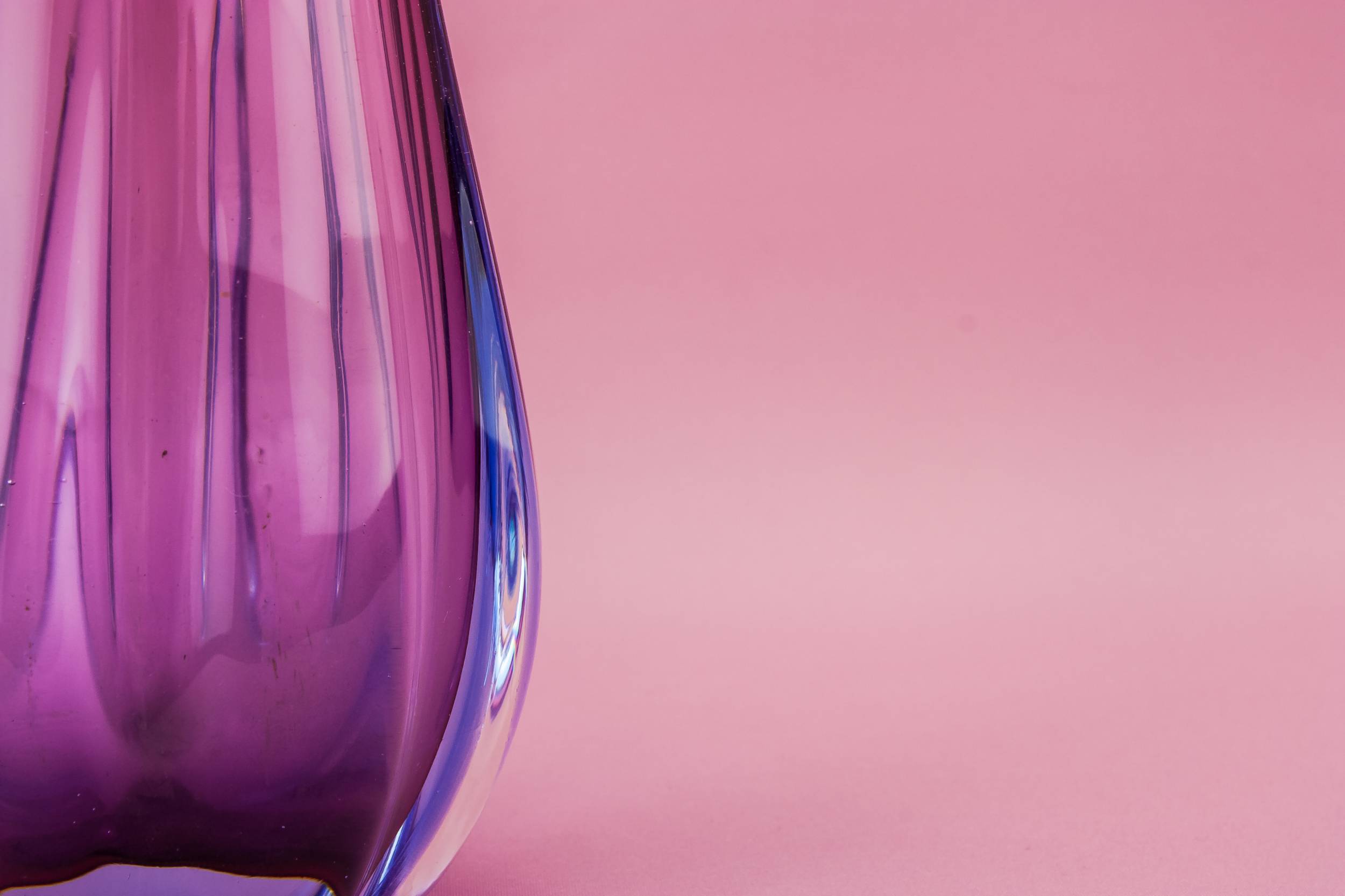 Glass Vintage Tall — Tall baluster vase 2
