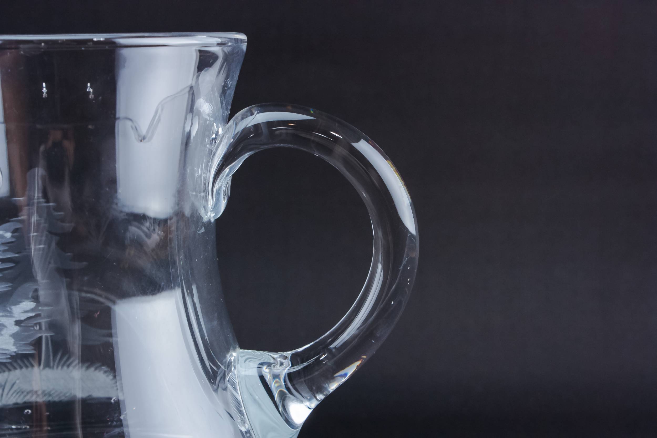 Beautiful Vintage Juice — Crystal glass jug 3