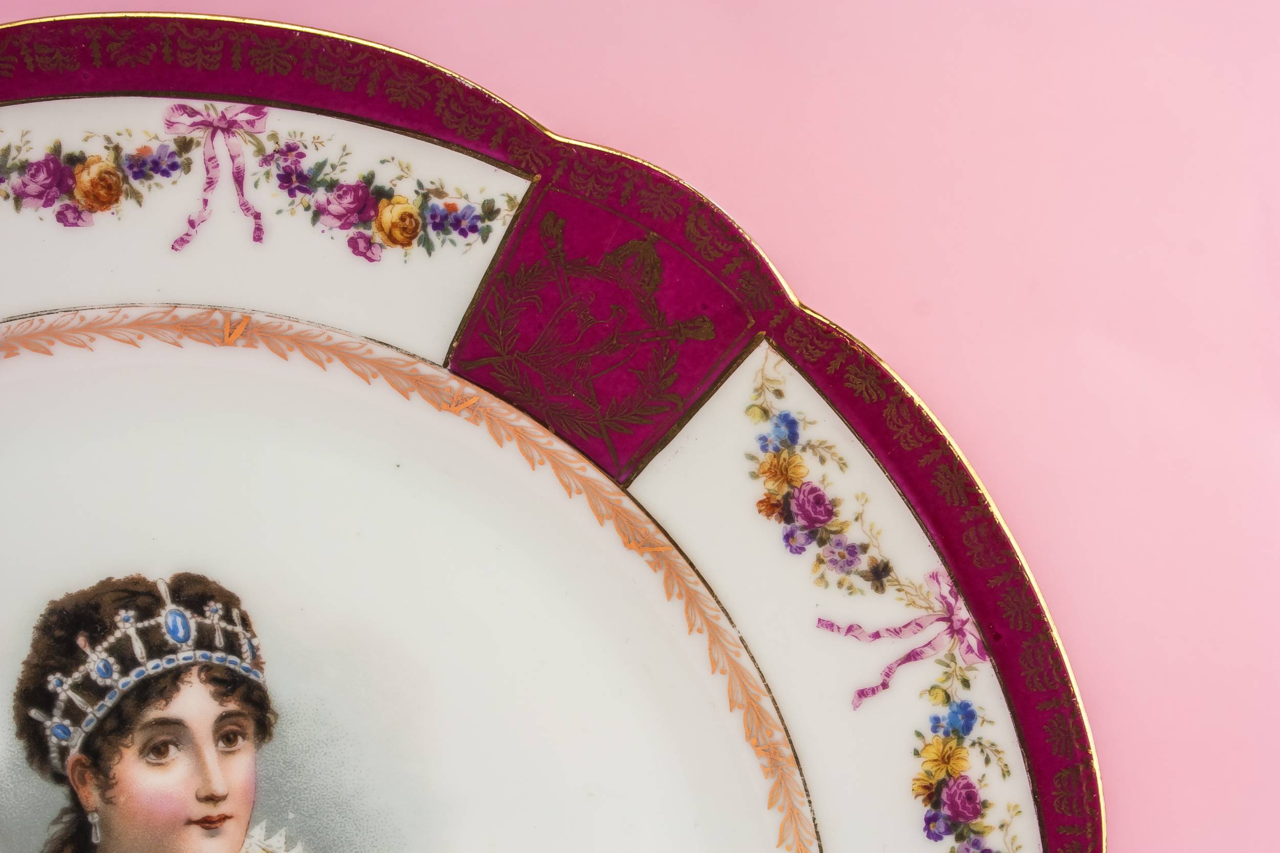 Beautiful Victorian Serving — Porcelain serving dish 1