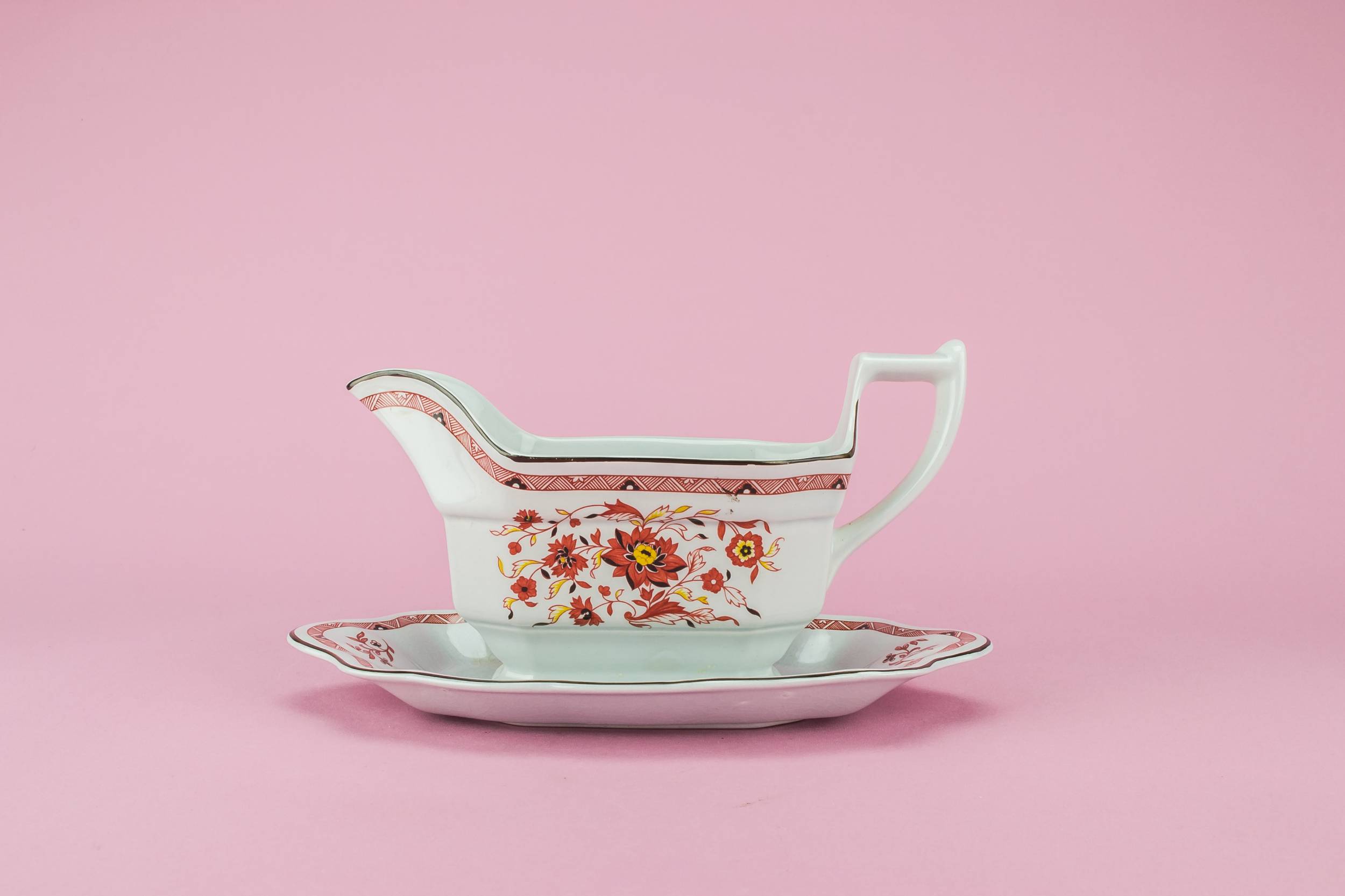 Vintage Elegant Kashmar — Wedgwood gravy boat