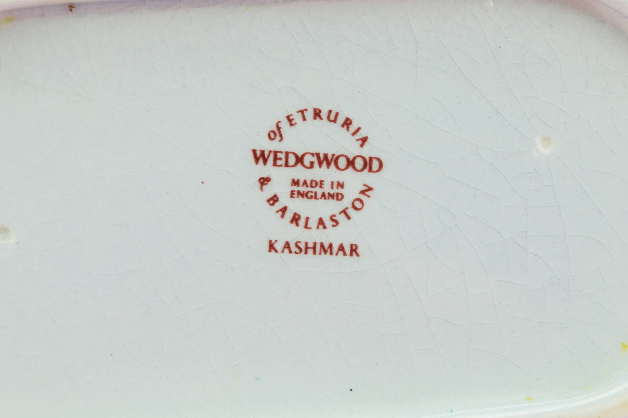 Vintage Elegant Kashmar — Wedgwood gravy boat 5