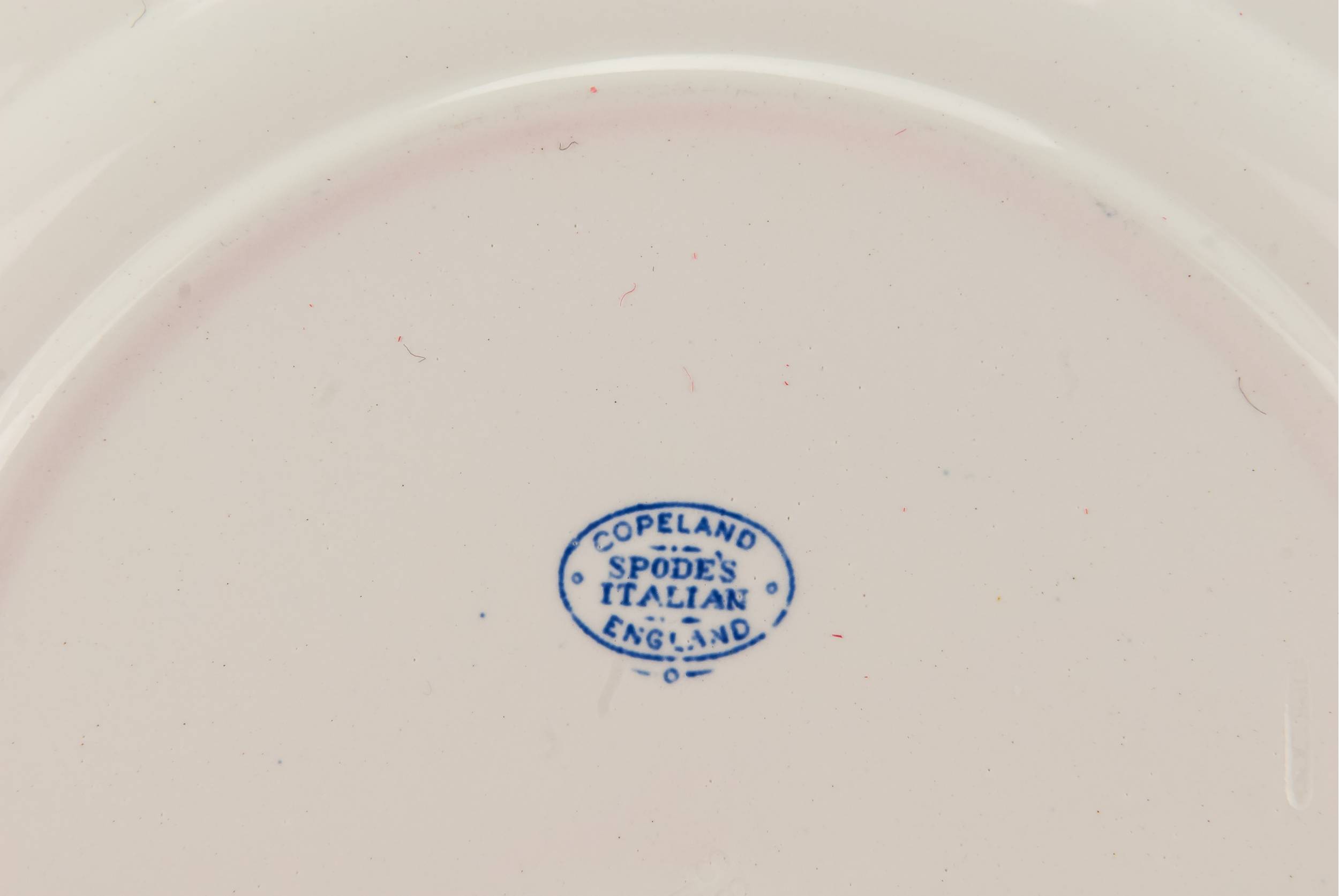 Classical Blue Serving — Blue and white sandwich dish 2