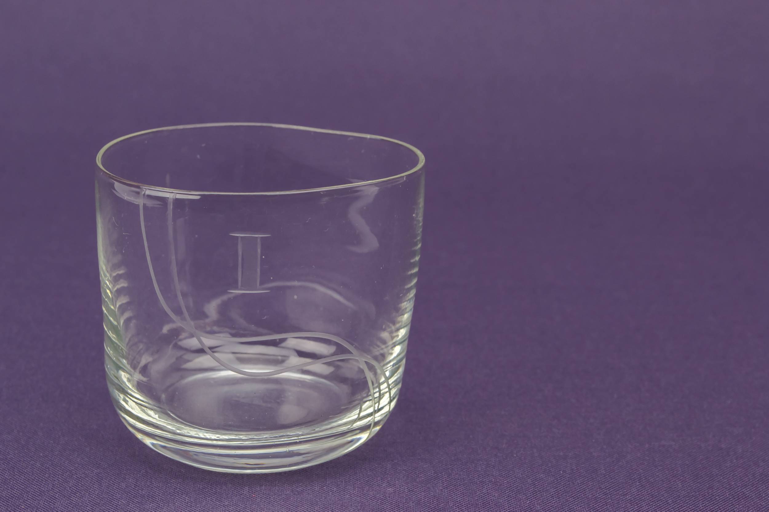 Crystal Small Punch — 6 numbered whisky glasses 3