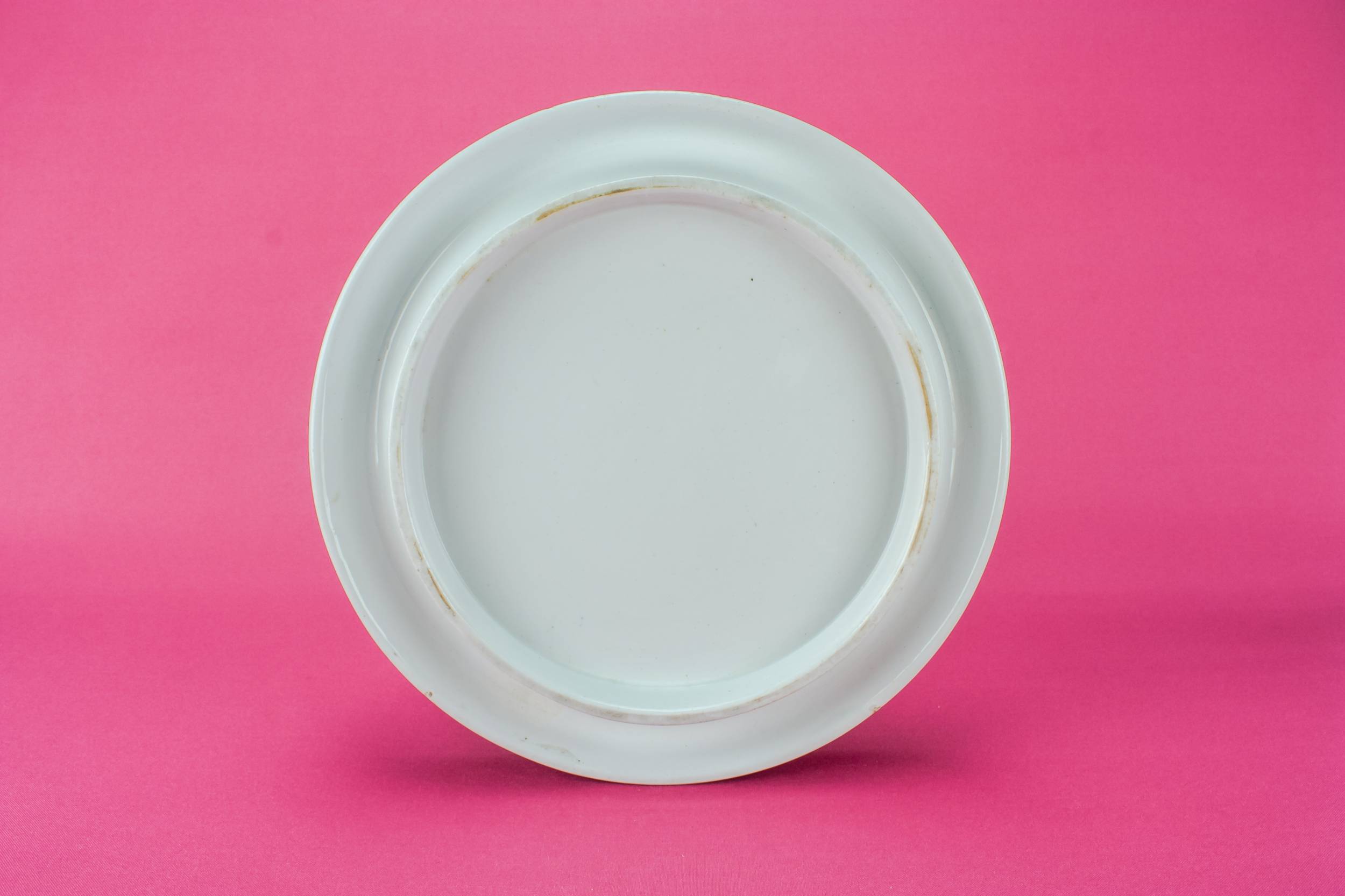 Antique Rustic Stoneware — Arts & Crafts cheese platter 3