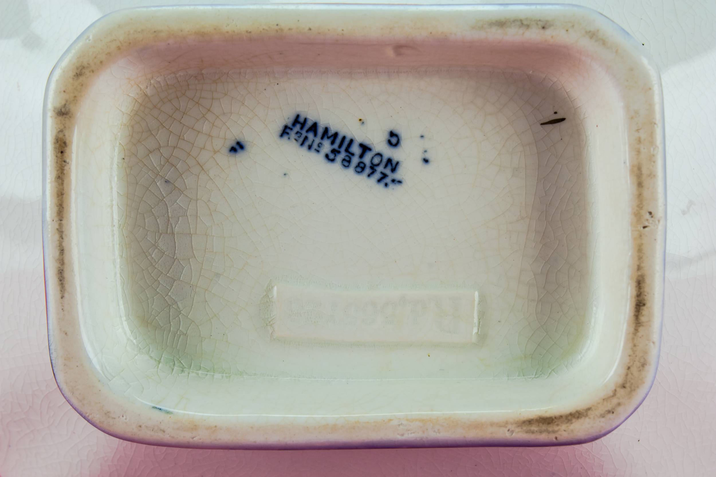 Blue And White — Blue and white sauce tureen 3