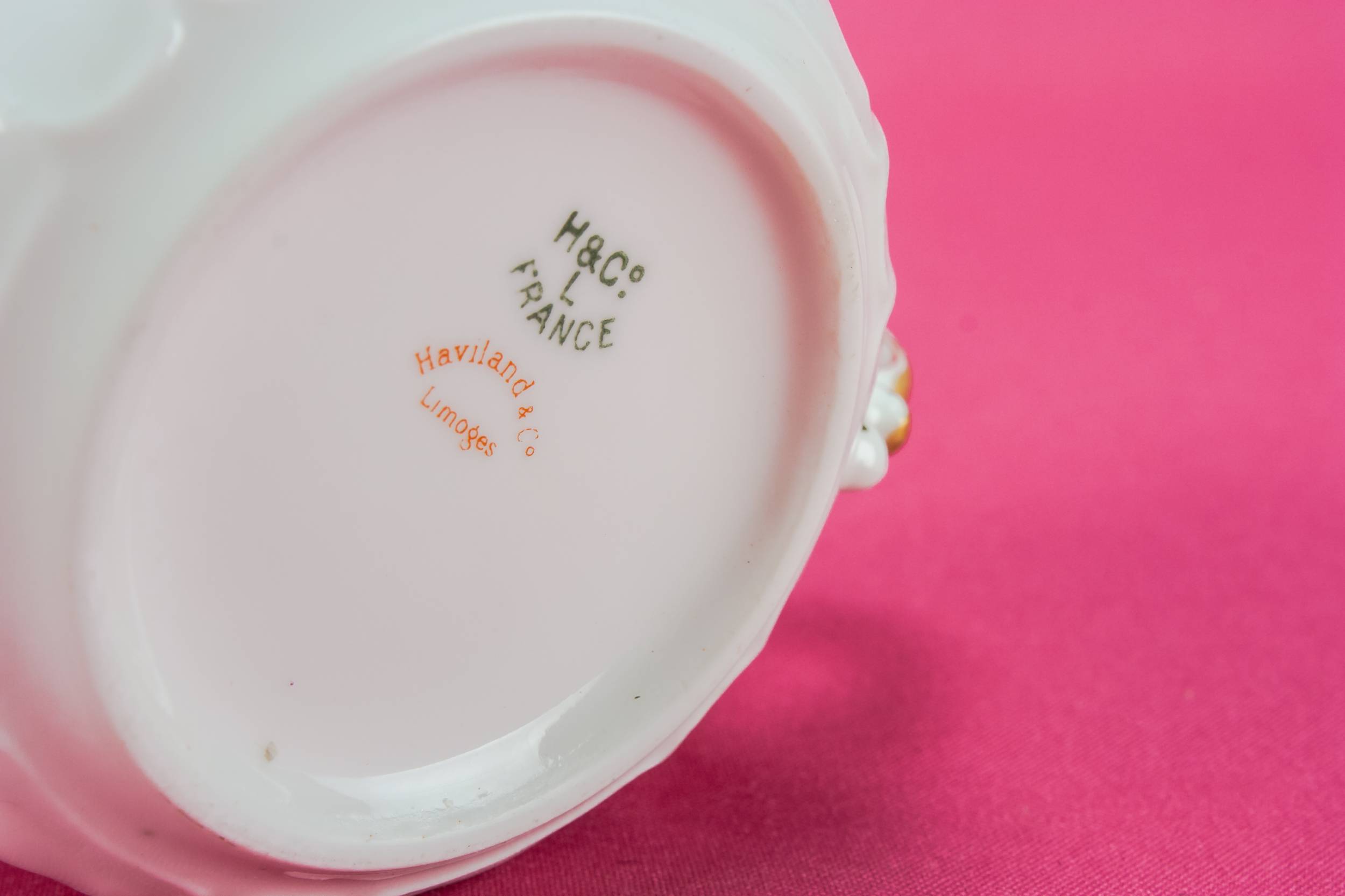 Limoges Tea Cups — 3 Limoges tea cups 3