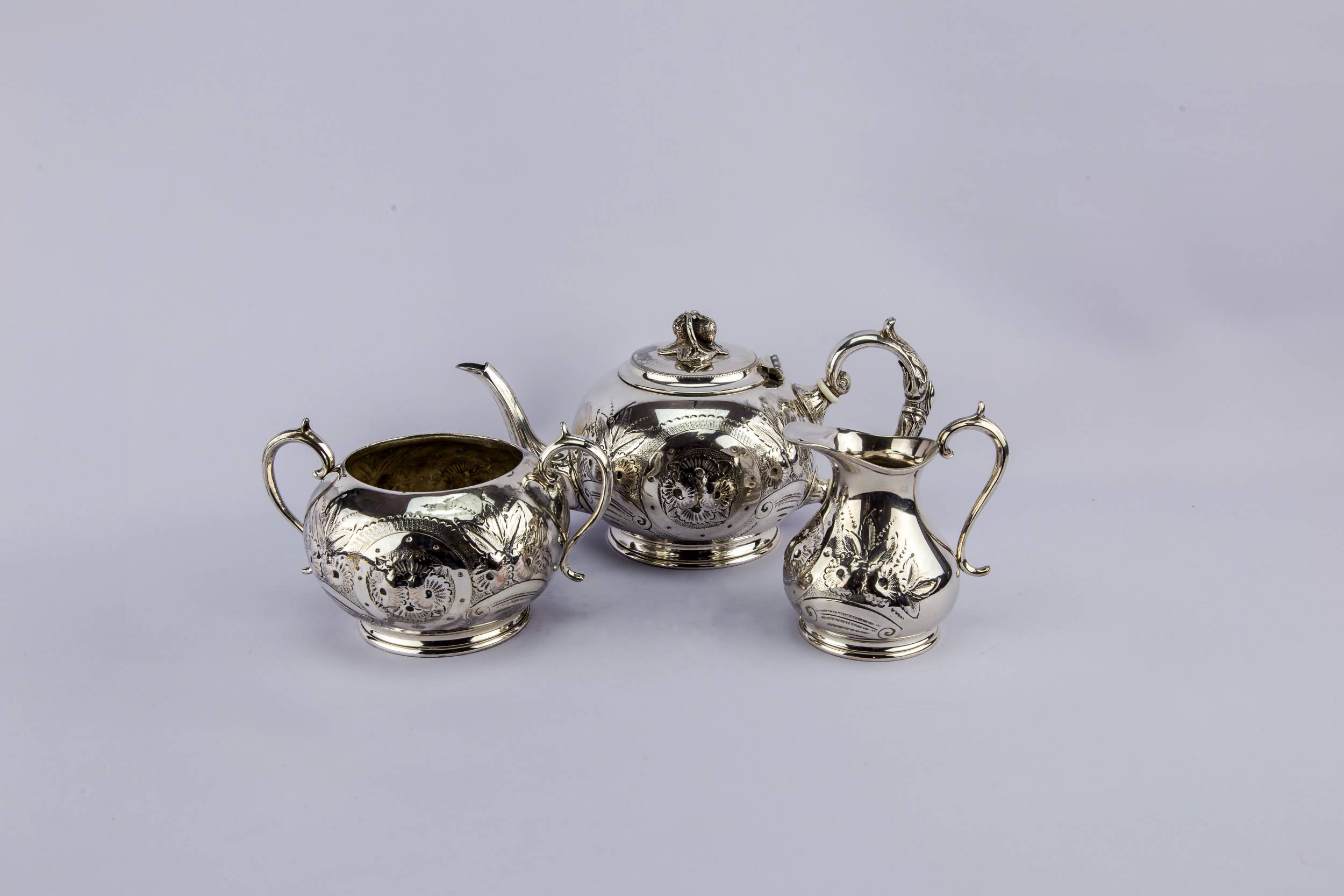 Spectacular Silver Plated — Silver plated tea set