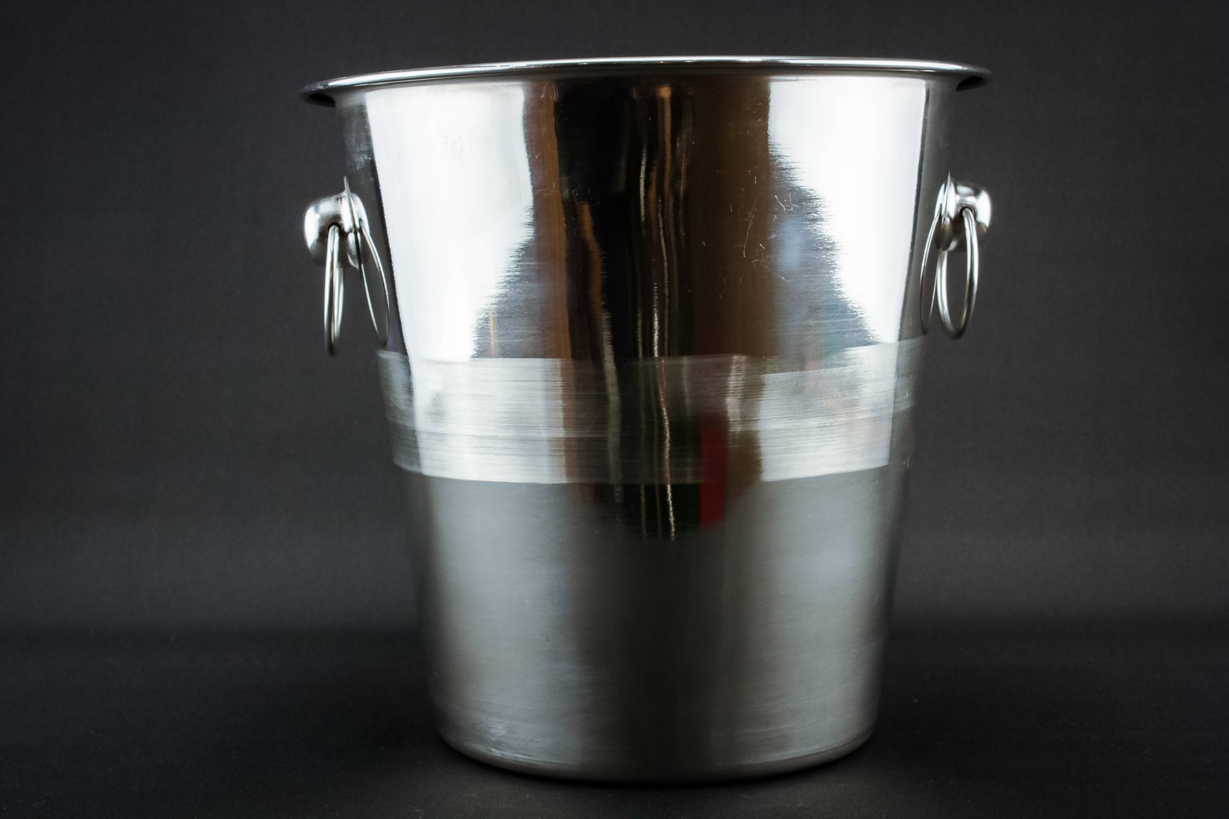 Vintage Minimalist Steel — Large steel wine cooler 3