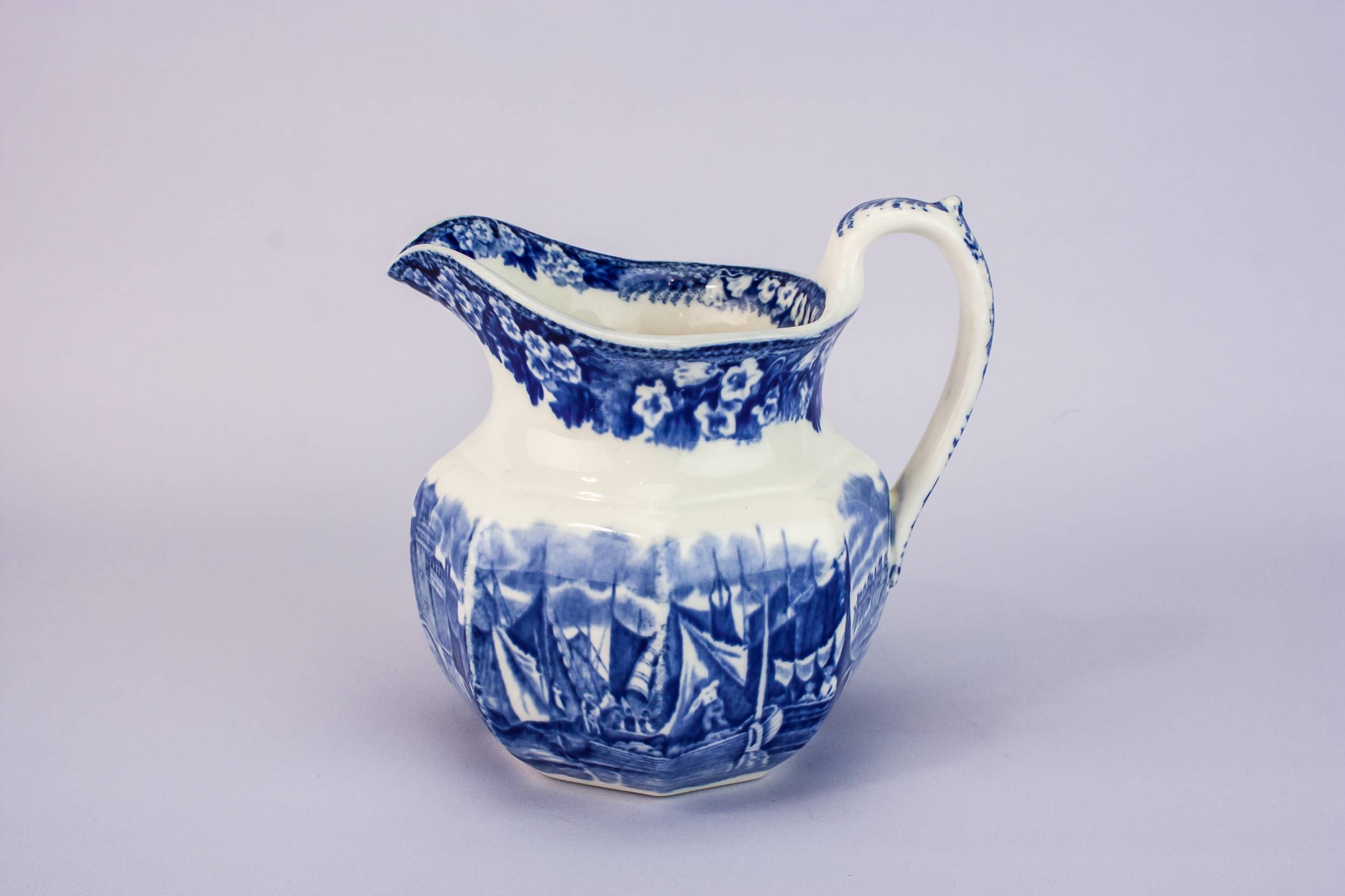 Blue And White — Blue and white creamer
