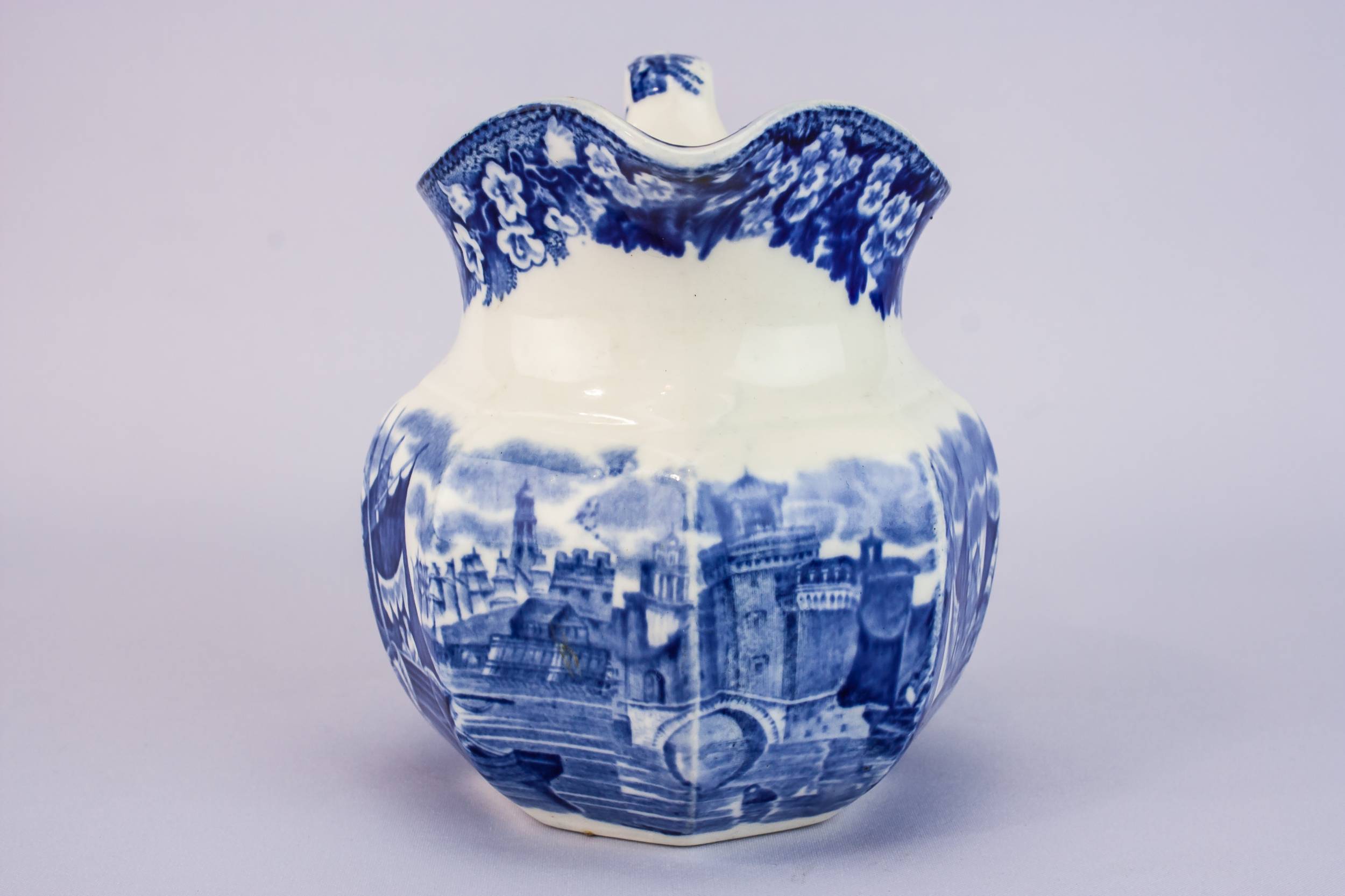 Blue And White — Blue and white creamer 1