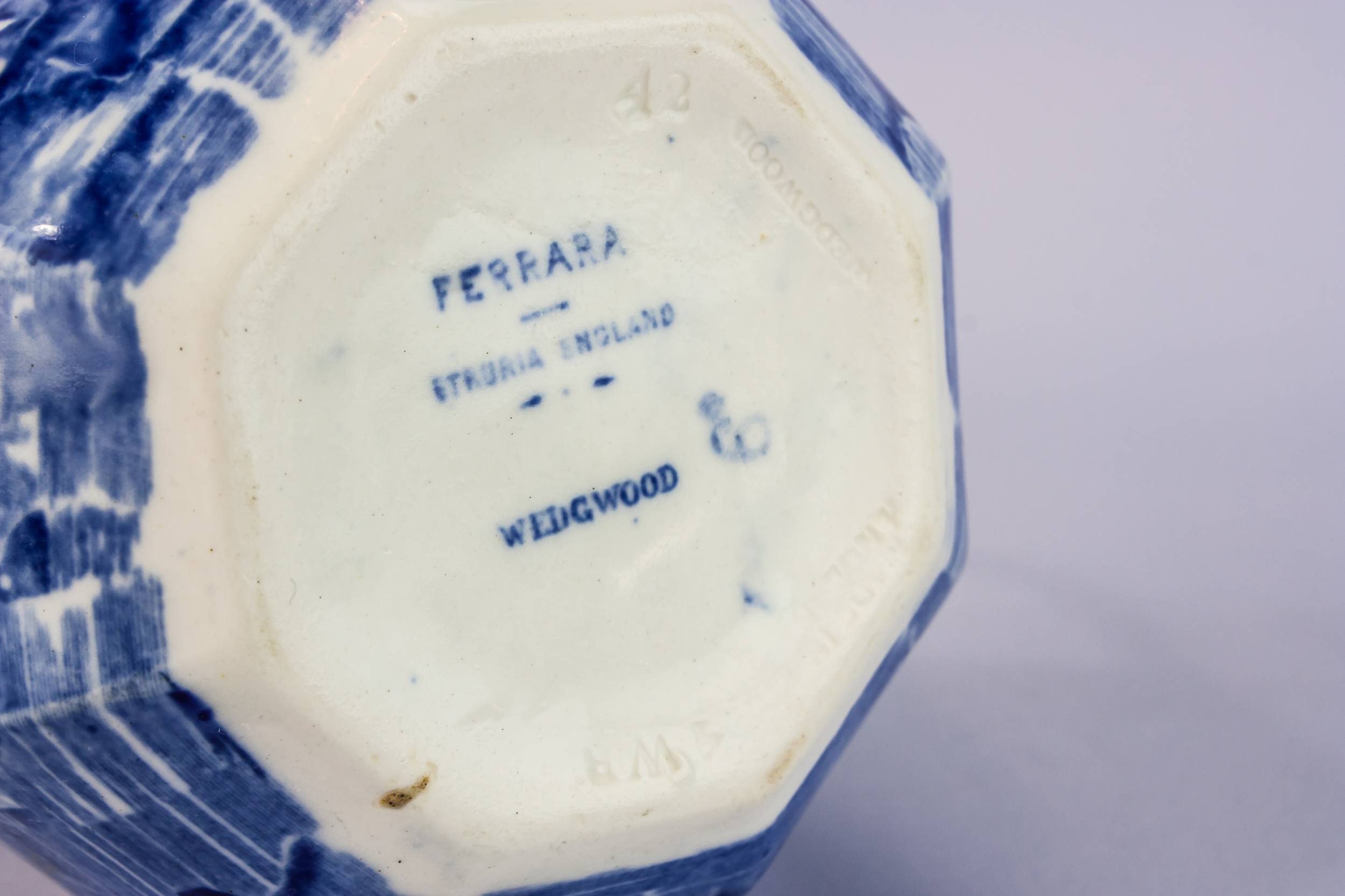 Blue And White — Blue and white creamer 4