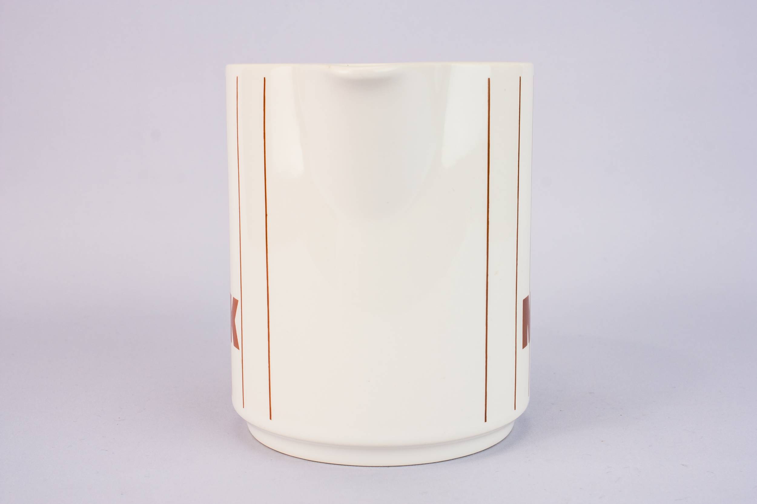 Small Vintage Milk — Modernist pottery creamer 2