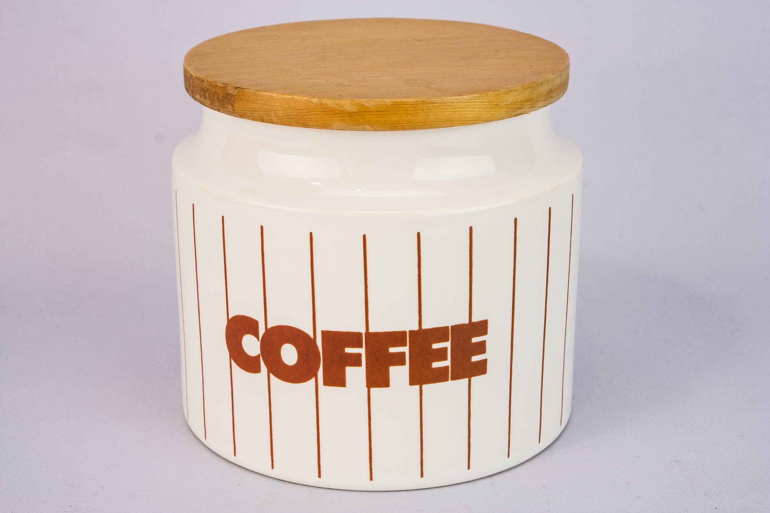 Vintage Elegant Hornsea — Modernist coffee jar