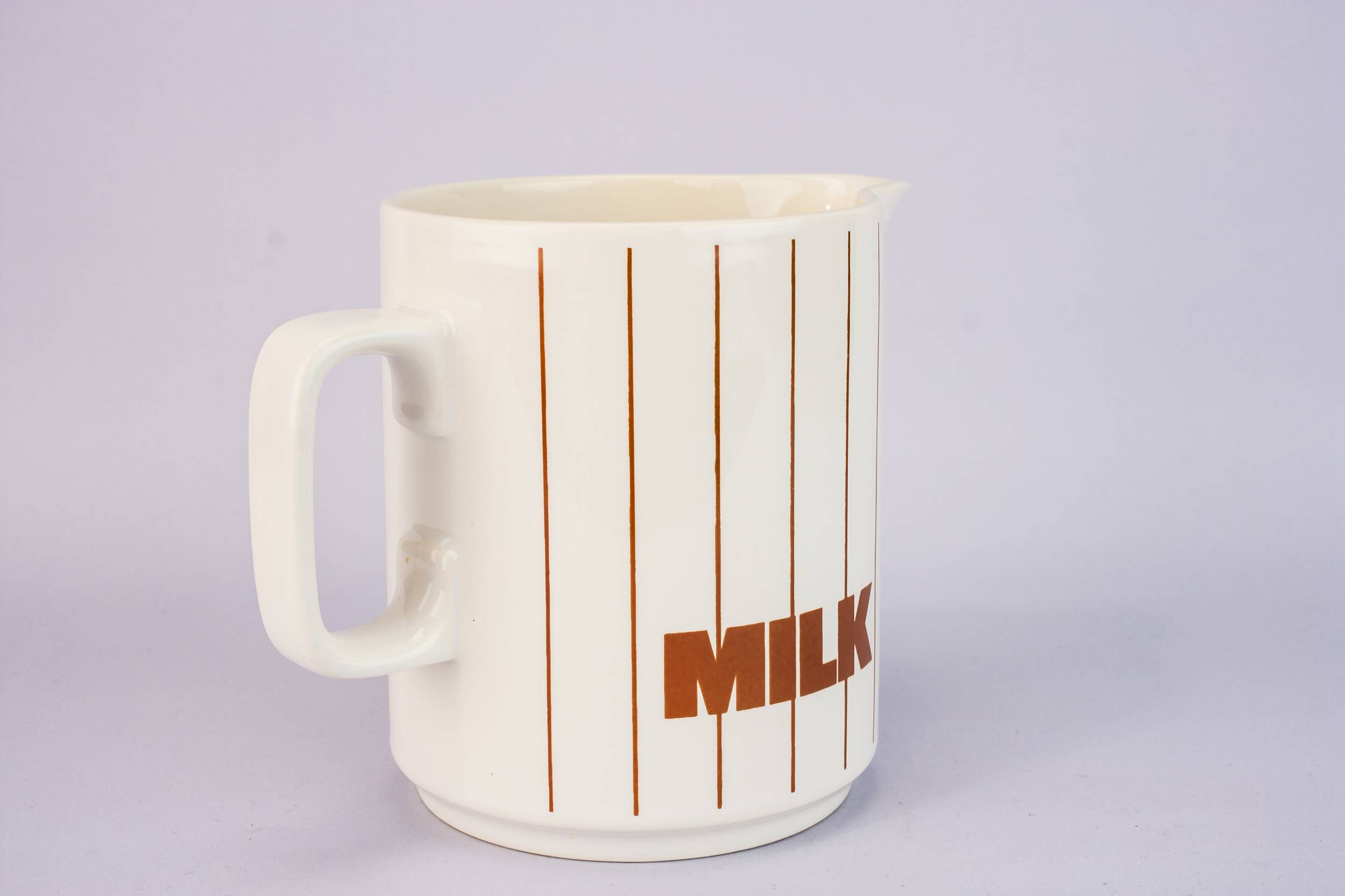 Small Vintage Milk — Modernist pottery creamer 1